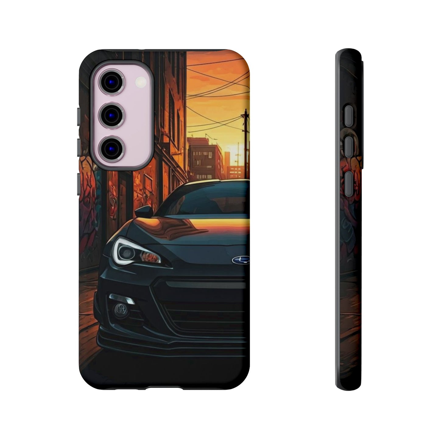 Subaru BRZ Street Life-Dual Layer Ultra Tough Phone Case Printify by The Night Shift Automotive Apparel