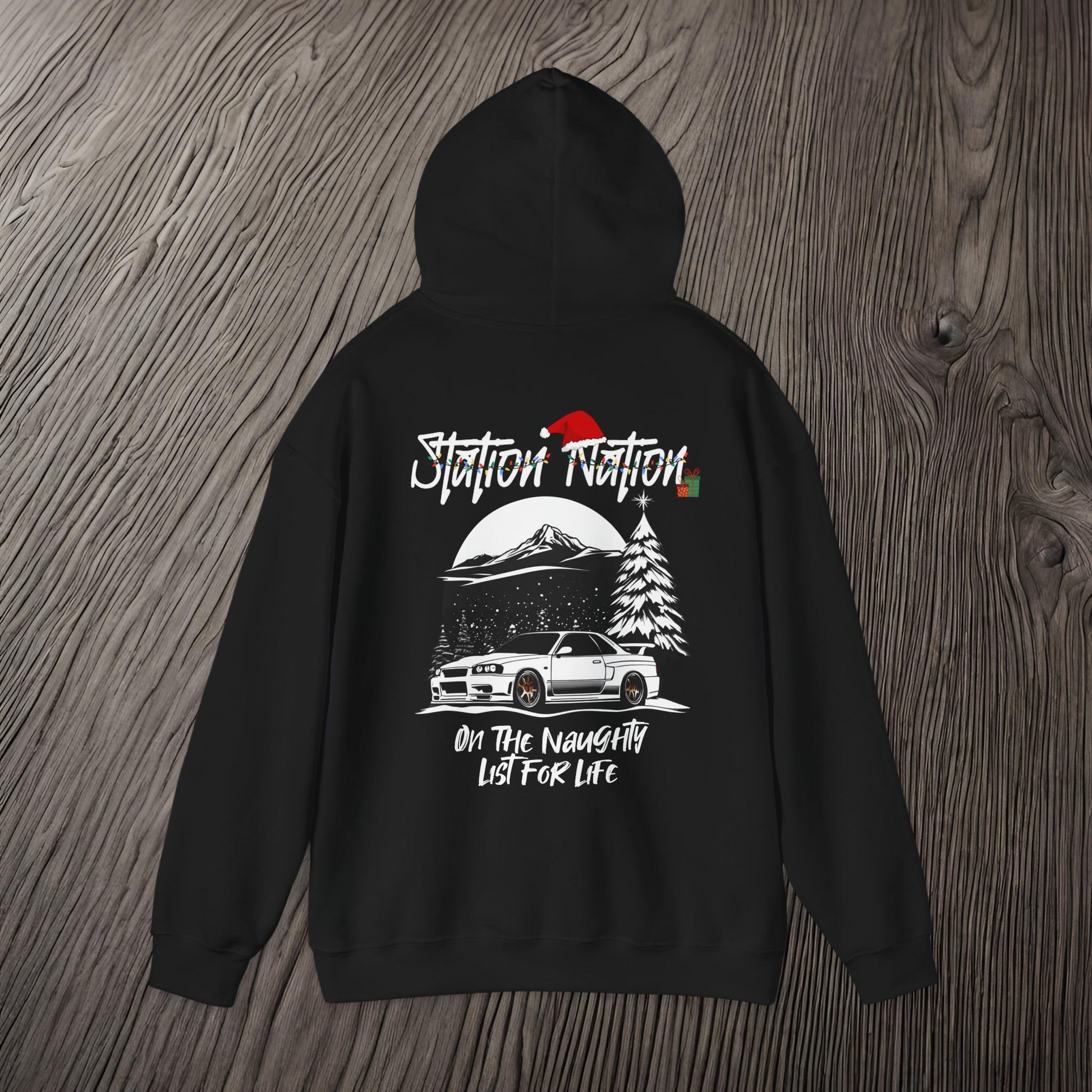 🎁 Christmas Limited Edition Station Nation-Ultra Soft, Premium Hoodie Printify by The Night Shift Automotive Apparel