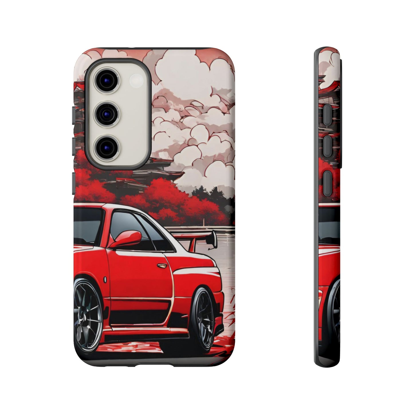 Nissan Skyline R34-Dual Layer Ultra Tough Phone Case Printify by The Night Shift Automotive Apparel