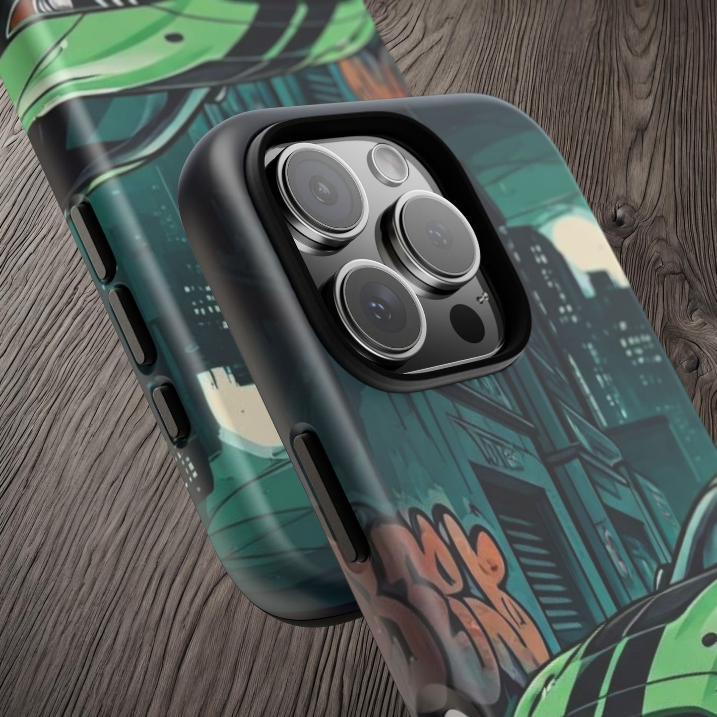Ford Mustang Shelby GT500 Street Life-Dual Layer Ultra Tough Phone Case Printify by The Night Shift Automotive Apparel