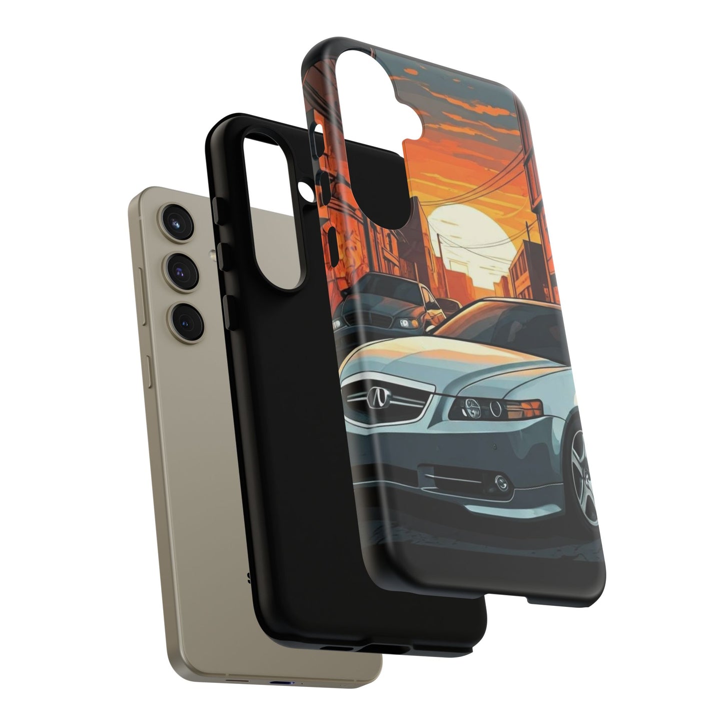 Acura TL Street Life-Dual Layer Ultra Tough Phone Case Printify by The Night Shift Automotive Apparel
