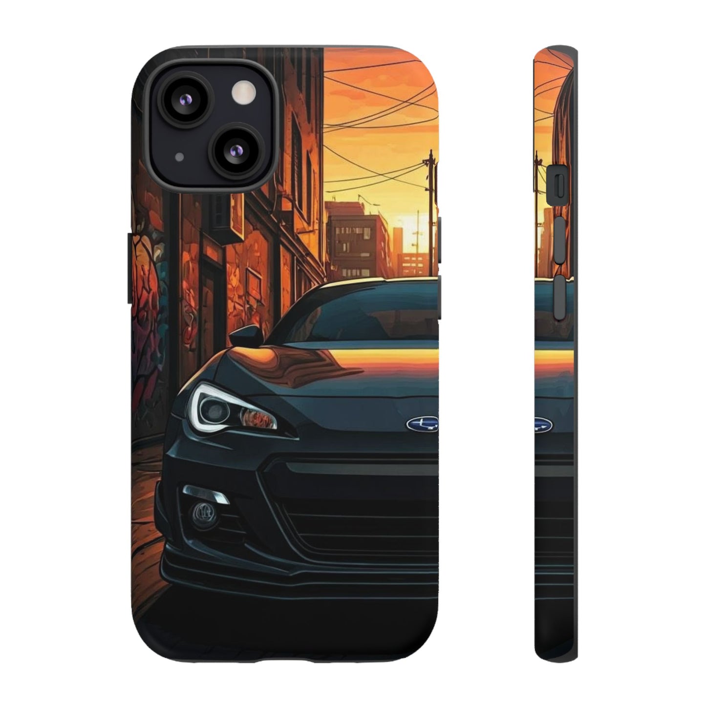 Subaru BRZ Street Life-Dual Layer Ultra Tough Phone Case Printify by The Night Shift Automotive Apparel