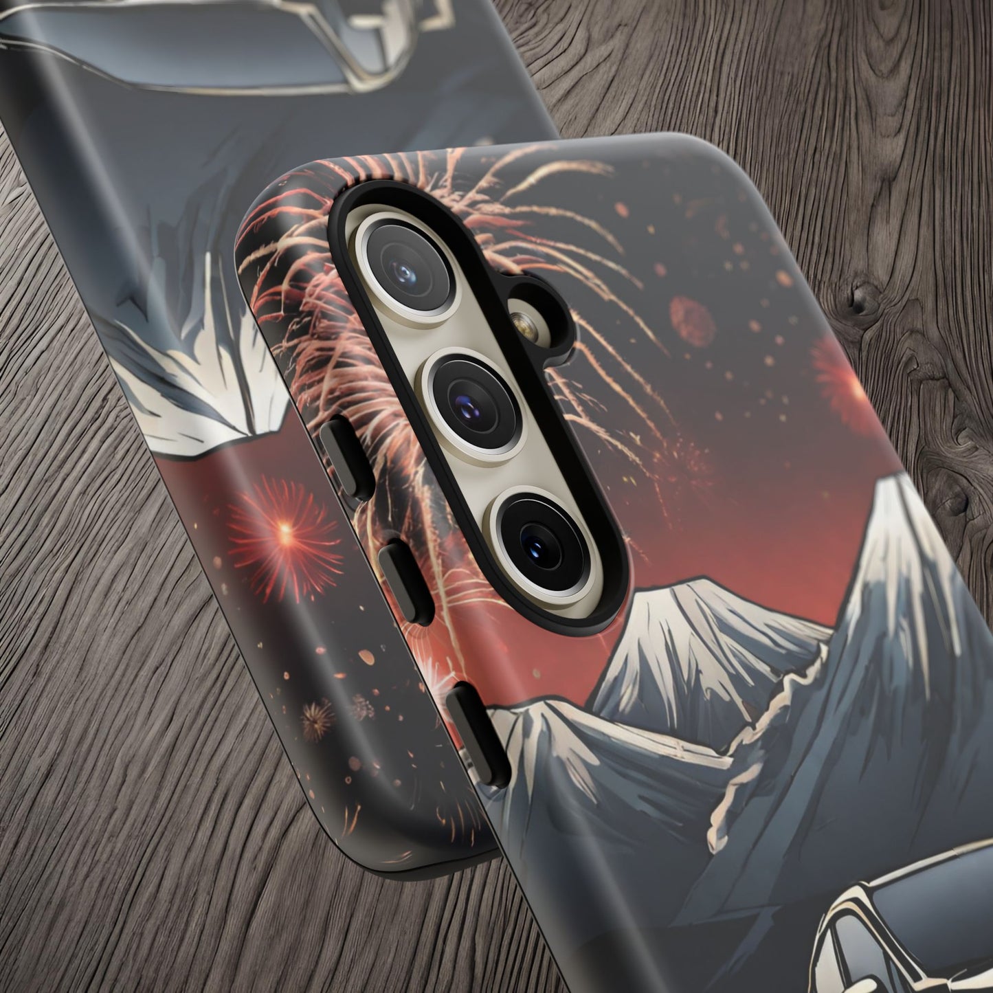 Subaru WRX/STI Fireworks-Dual Layer Ultra Tough Phone Case Printify by The Night Shift Automotive Apparel