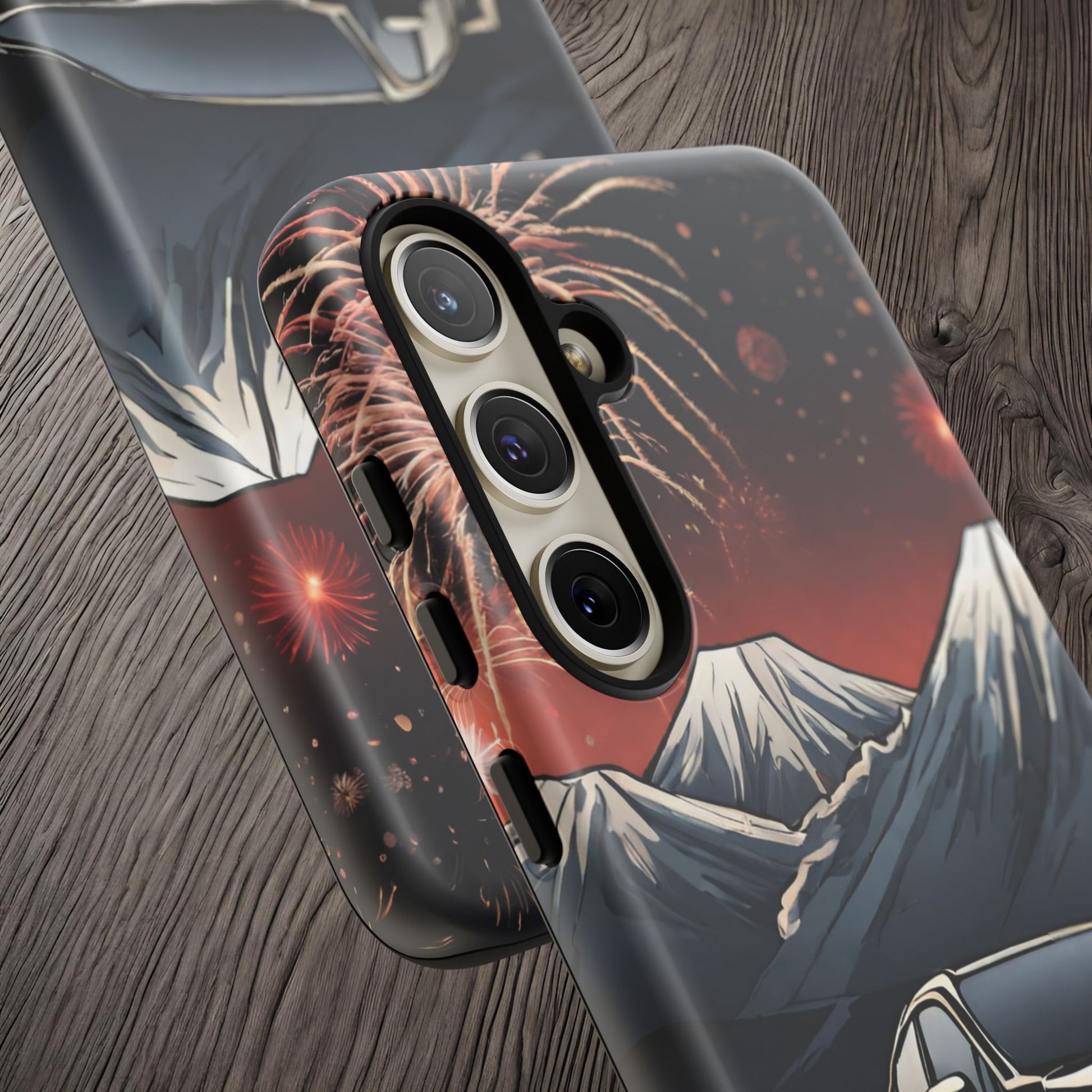 Subaru WRX/STI Fireworks-Dual Layer Ultra Tough Phone Case Printify by The Night Shift Automotive Apparel