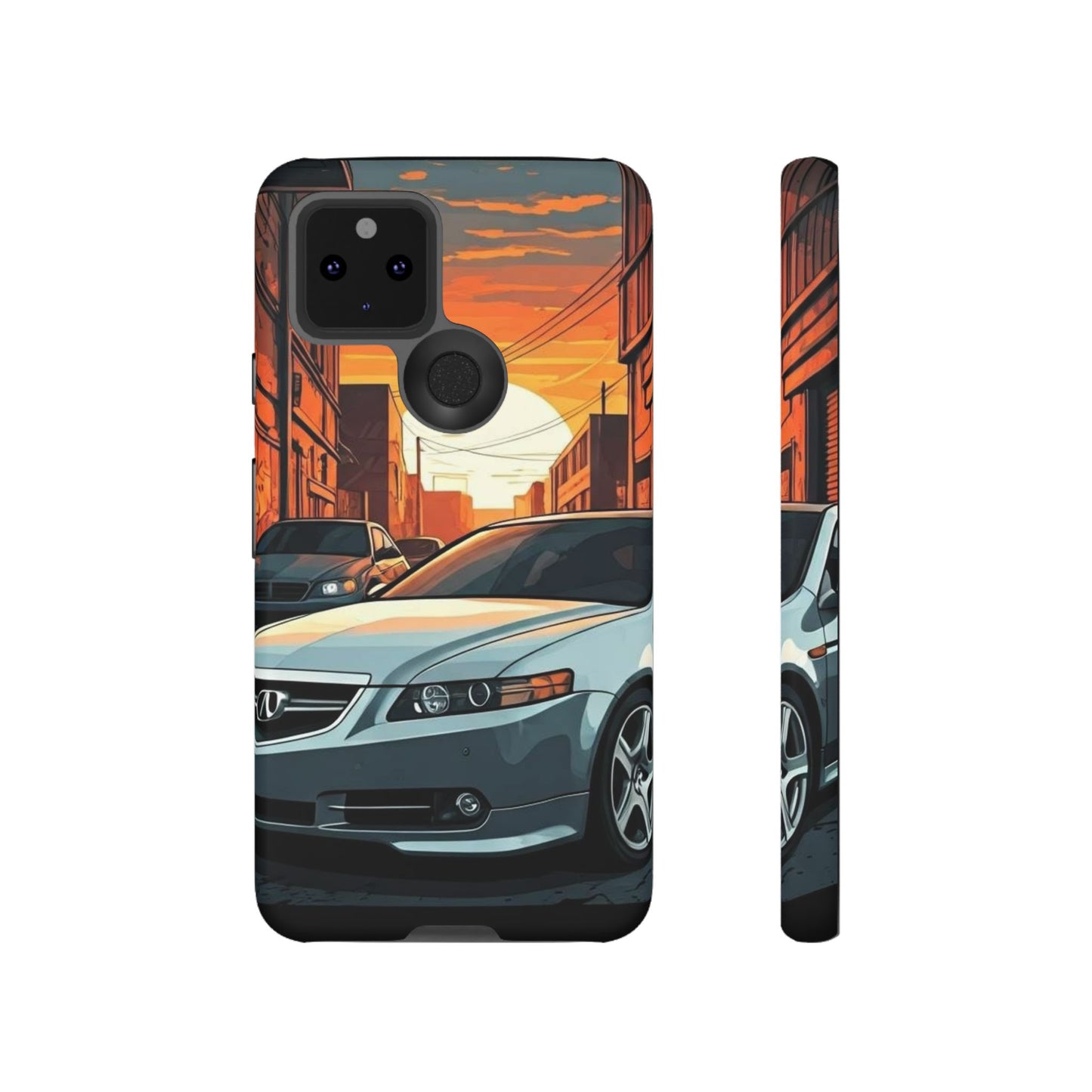 Acura TL Street Life-Dual Layer Ultra Tough Phone Case Printify by The Night Shift Automotive Apparel