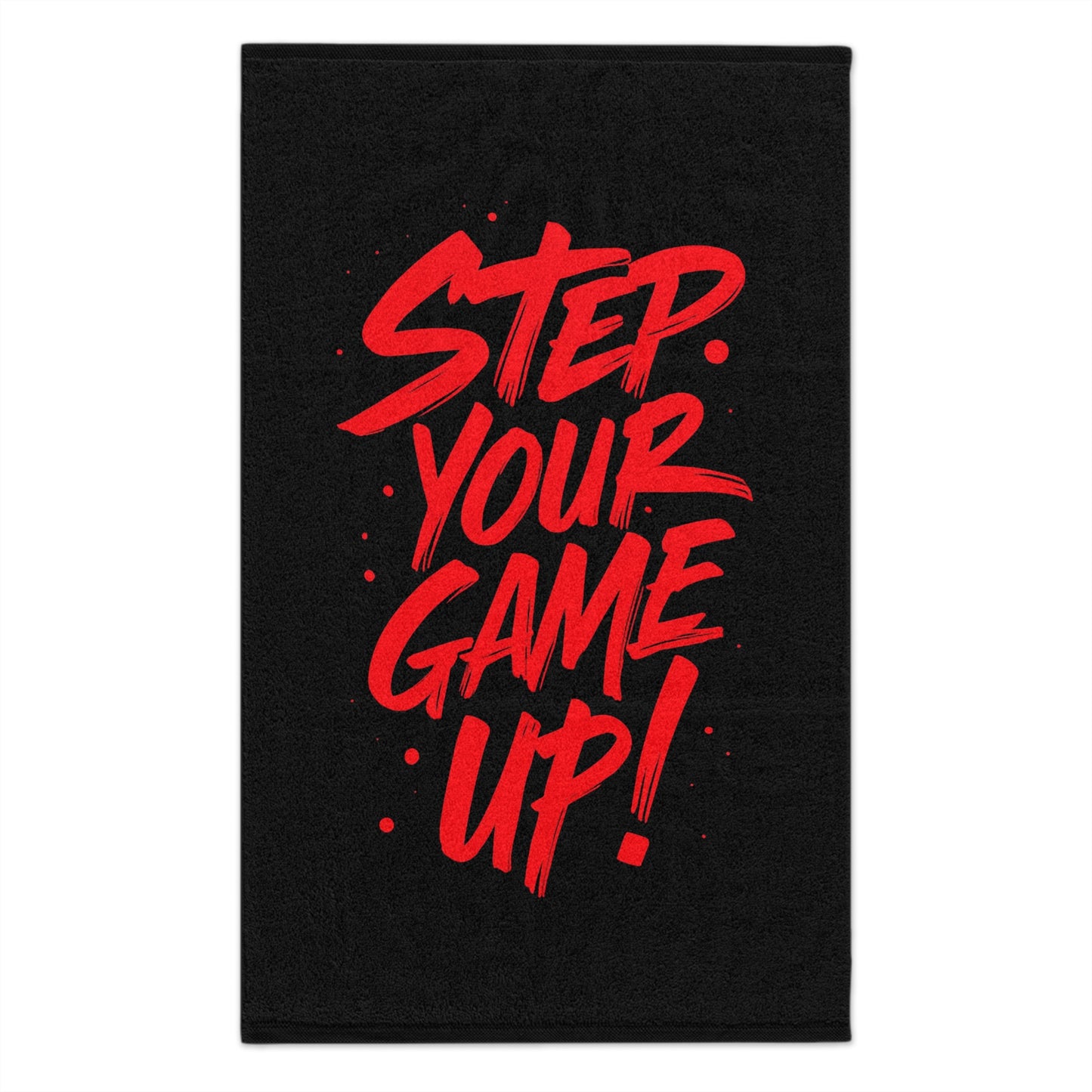 Step Your Game Up-Gym Towel (11x18) Printify by The Night Shift Automotive Apparel