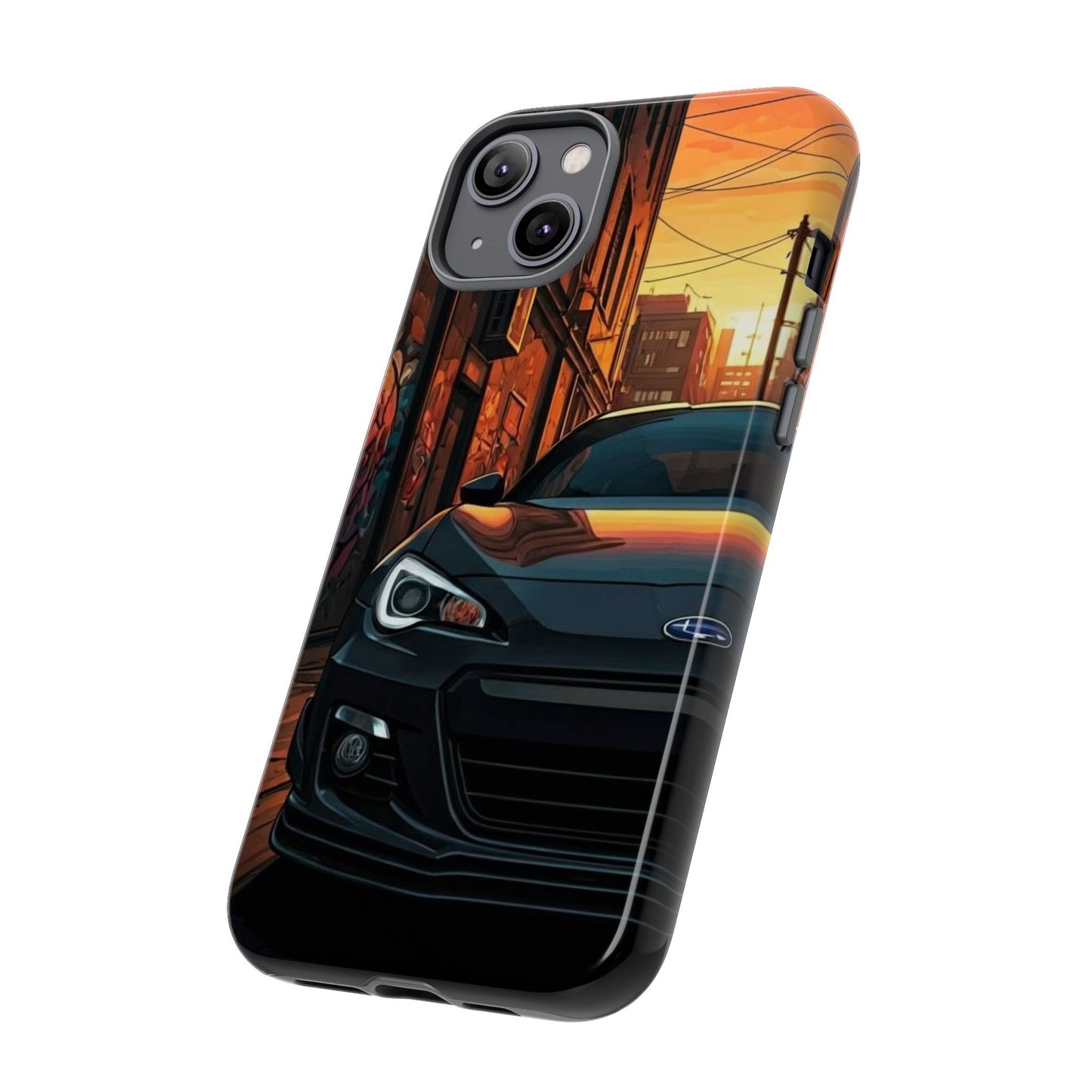 Subaru BRZ Street Life-Dual Layer Ultra Tough Phone Case Printify by The Night Shift Automotive Apparel