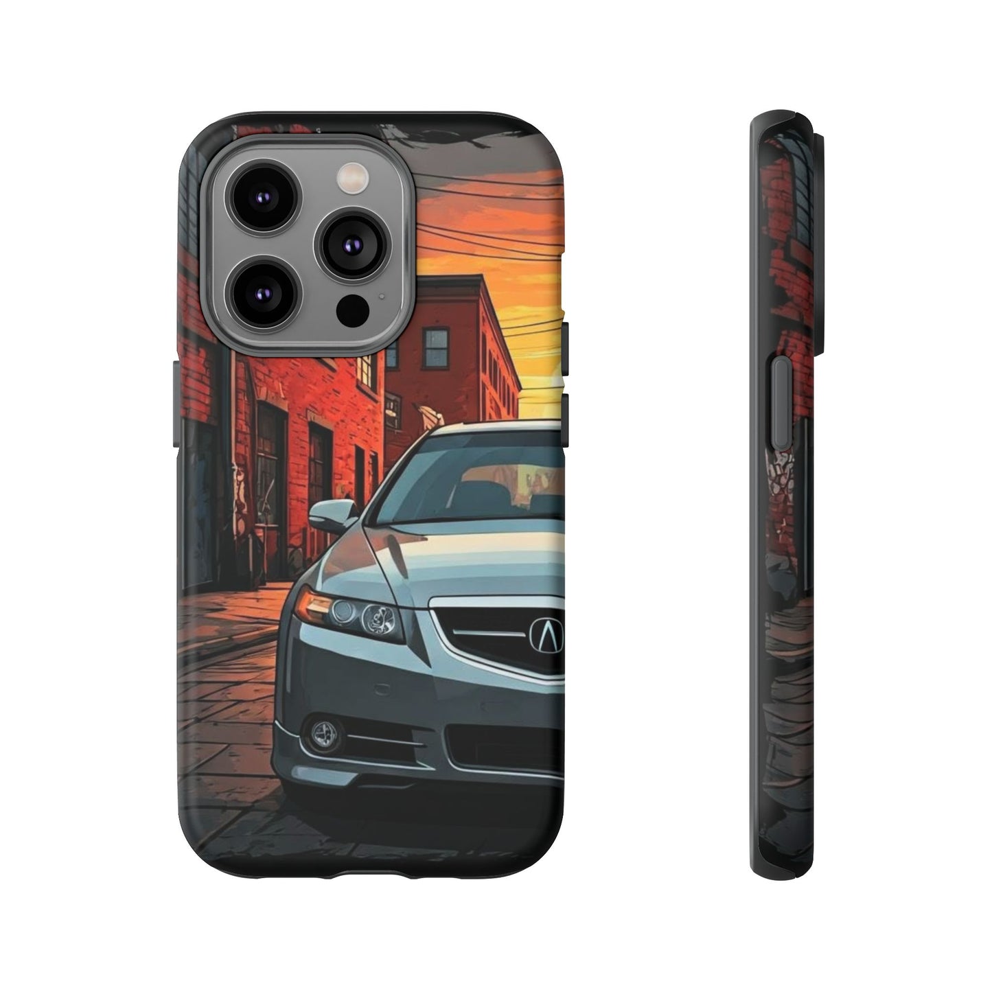 Acura TL Street Life-Dual Layer Ultra Tough Phone Case Printify by The Night Shift Automotive Apparel