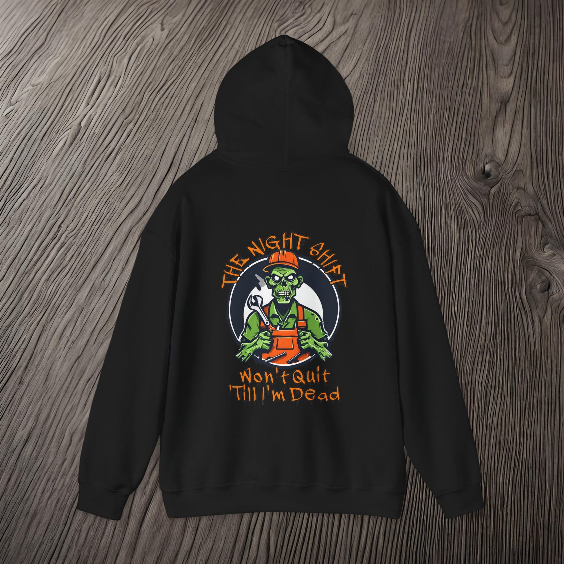 The Night Shift Zombie Mechanic-Ultra Soft, Premium Hoodie Printify by The Night Shift Automotive Apparel