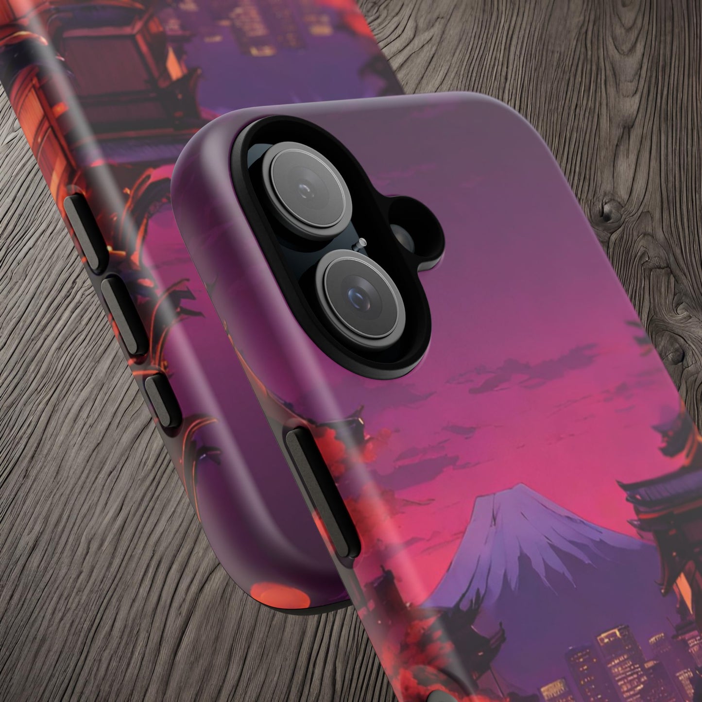 Traditional Japanese Village Countryside-Dual Layer Ultra Tough Phone Case Printify by The Night Shift Automotive Apparel