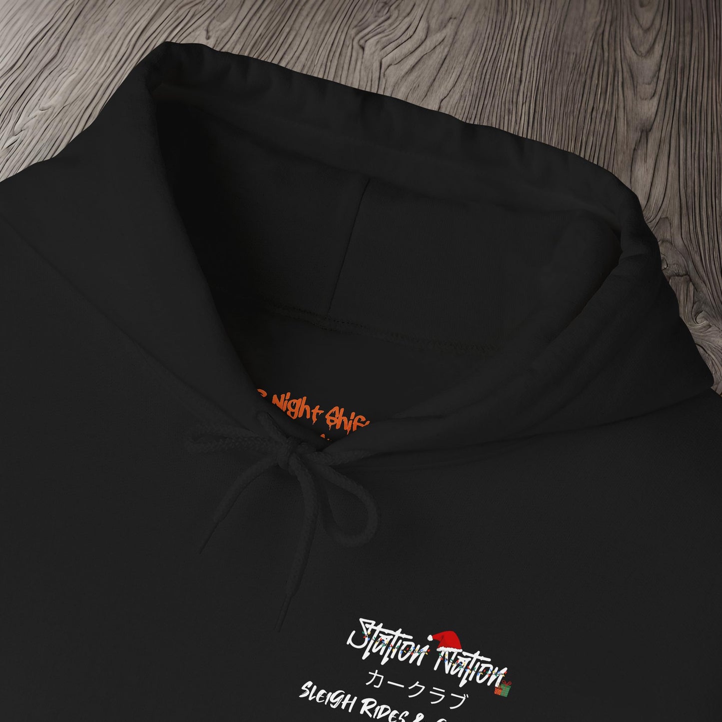 🎁 Christmas Limited Edition Station Nation-Ultra Soft, Premium Hoodie Printify by The Night Shift Automotive Apparel