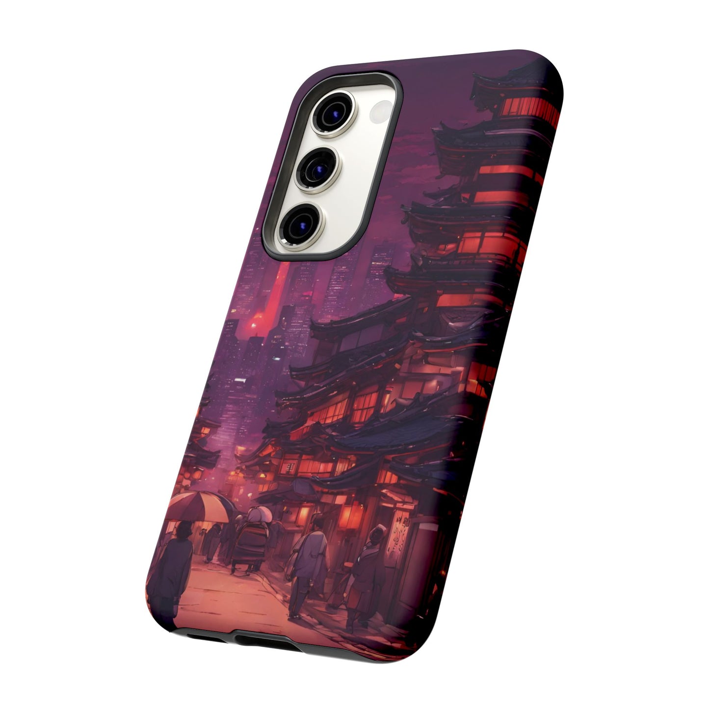 Traditional Japanese Village Countryside-Dual Layer Ultra Tough Phone Case Printify by The Night Shift Automotive Apparel