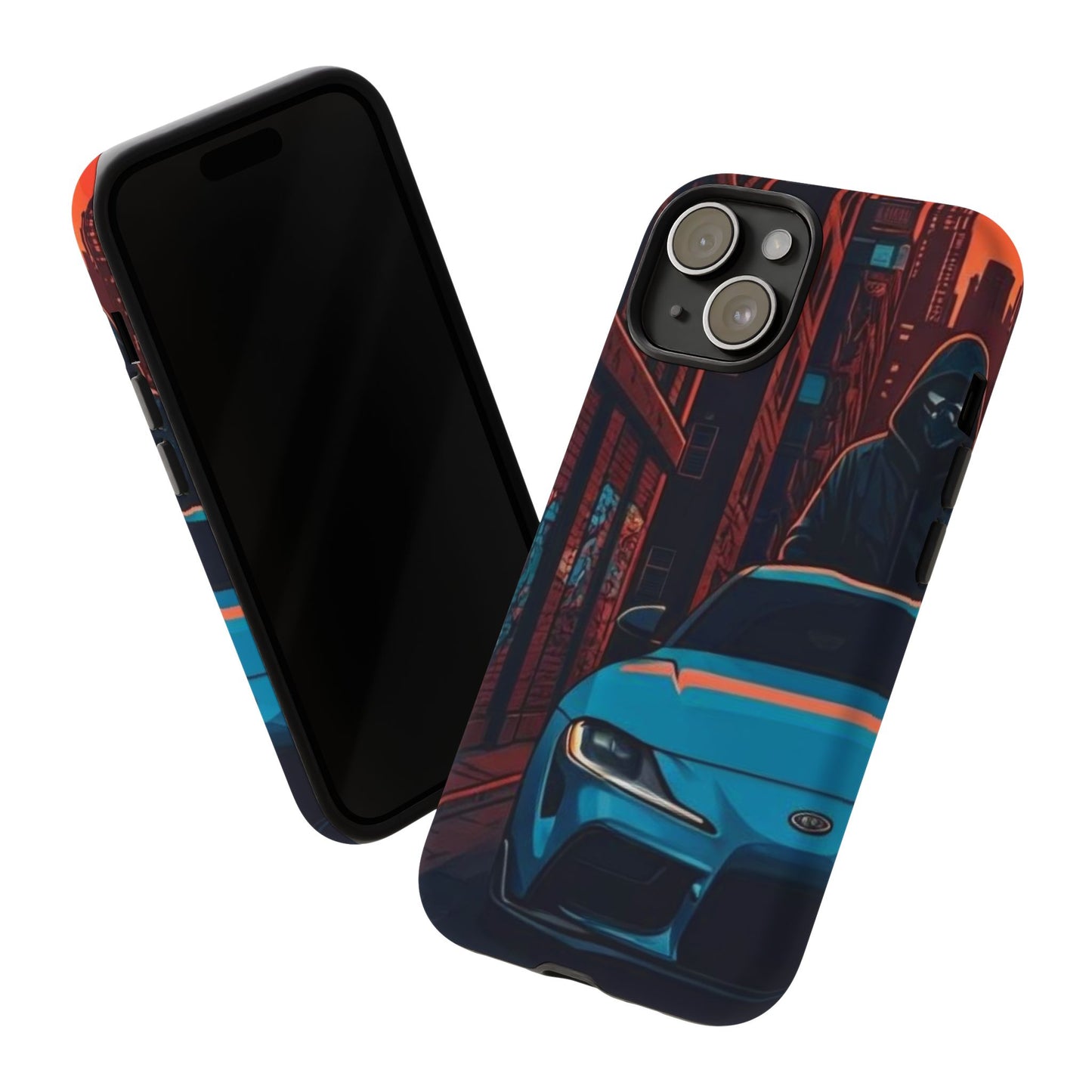 Toyota Supra MK-V Street Life-Dual Layer Ultra Tough Phone Case Printify by The Night Shift Automotive Apparel