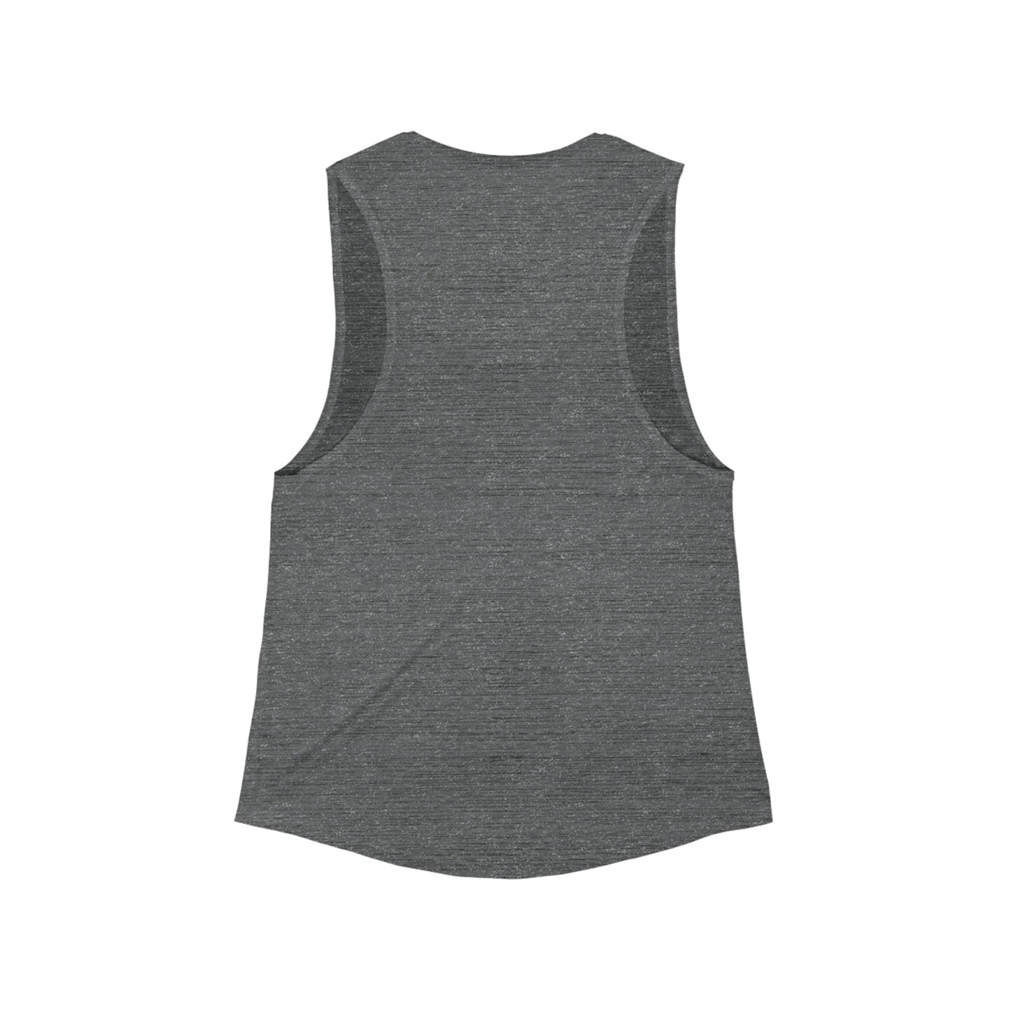 Dopamine Fiend - Women's Flowy Scoop Muscle Tank Top Printify by The Night Shift Automotive Apparel