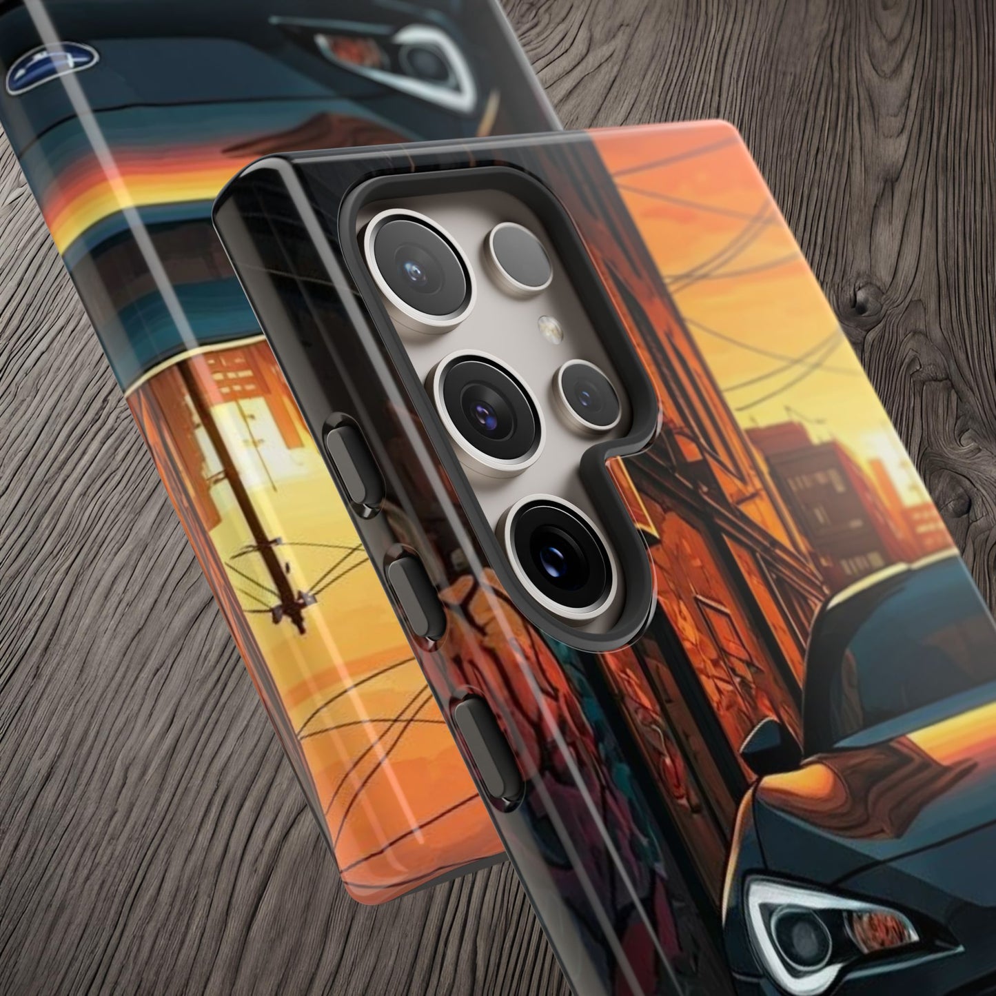 Subaru BRZ Street Life-Dual Layer Ultra Tough Phone Case Printify by The Night Shift Automotive Apparel
