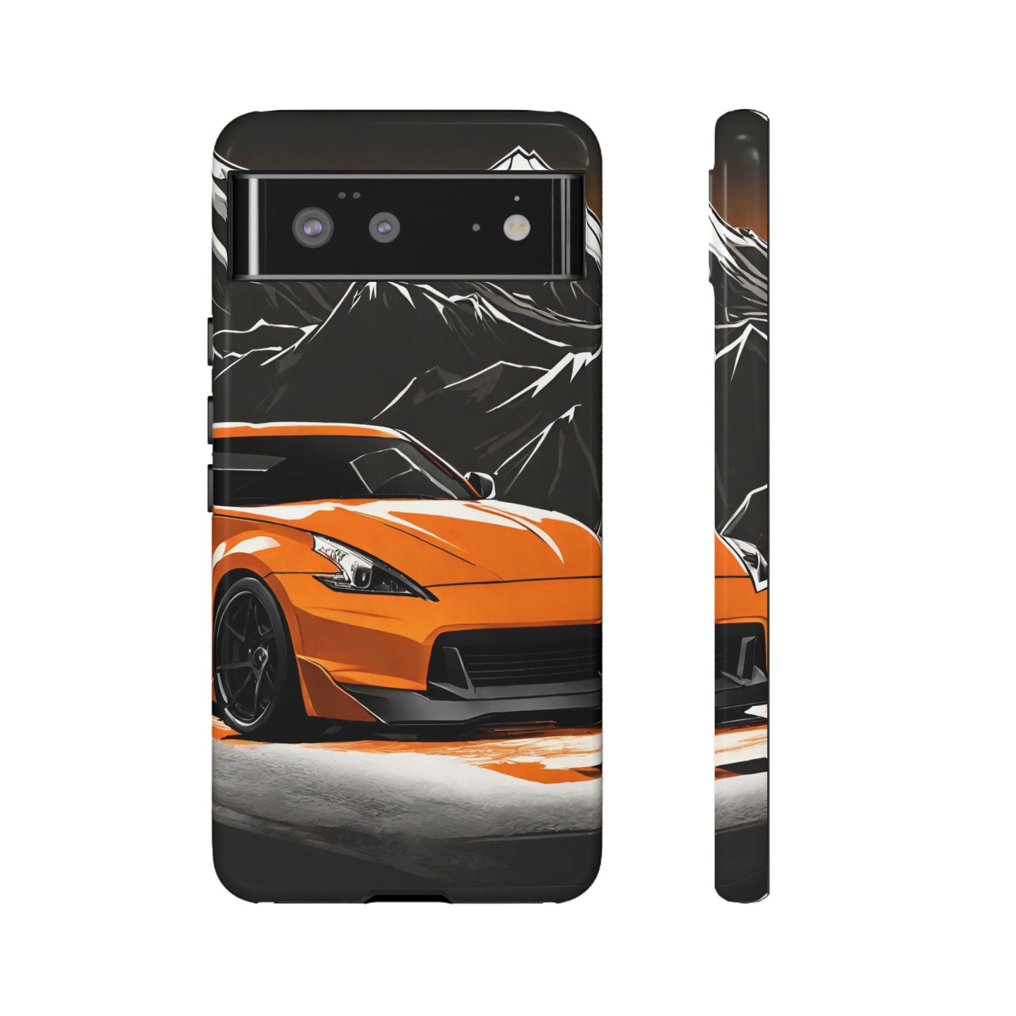 Nissan 370Z Mt Fuji-Dual Layer Ultra Tough Phone Case Printify by The Night Shift Automotive Apparel