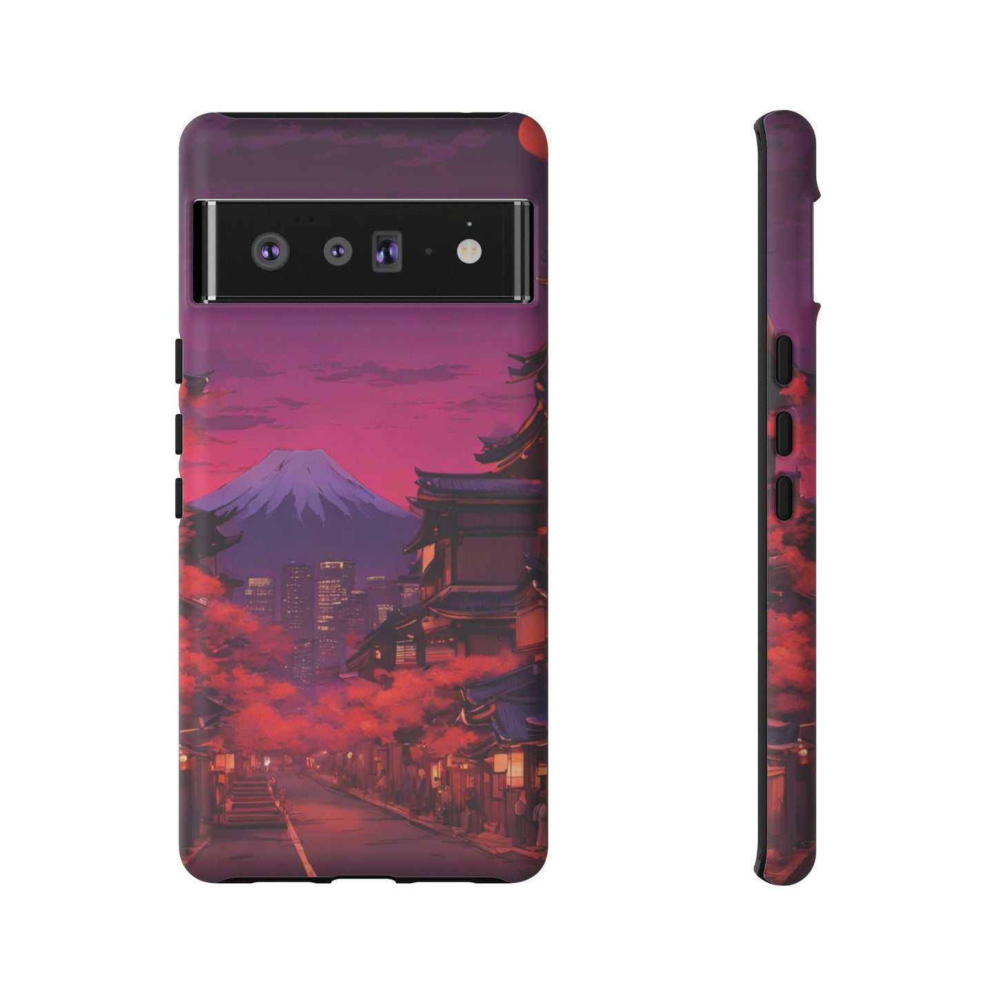 Traditional Japanese Village Countryside-Dual Layer Ultra Tough Phone Case Printify by The Night Shift Automotive Apparel