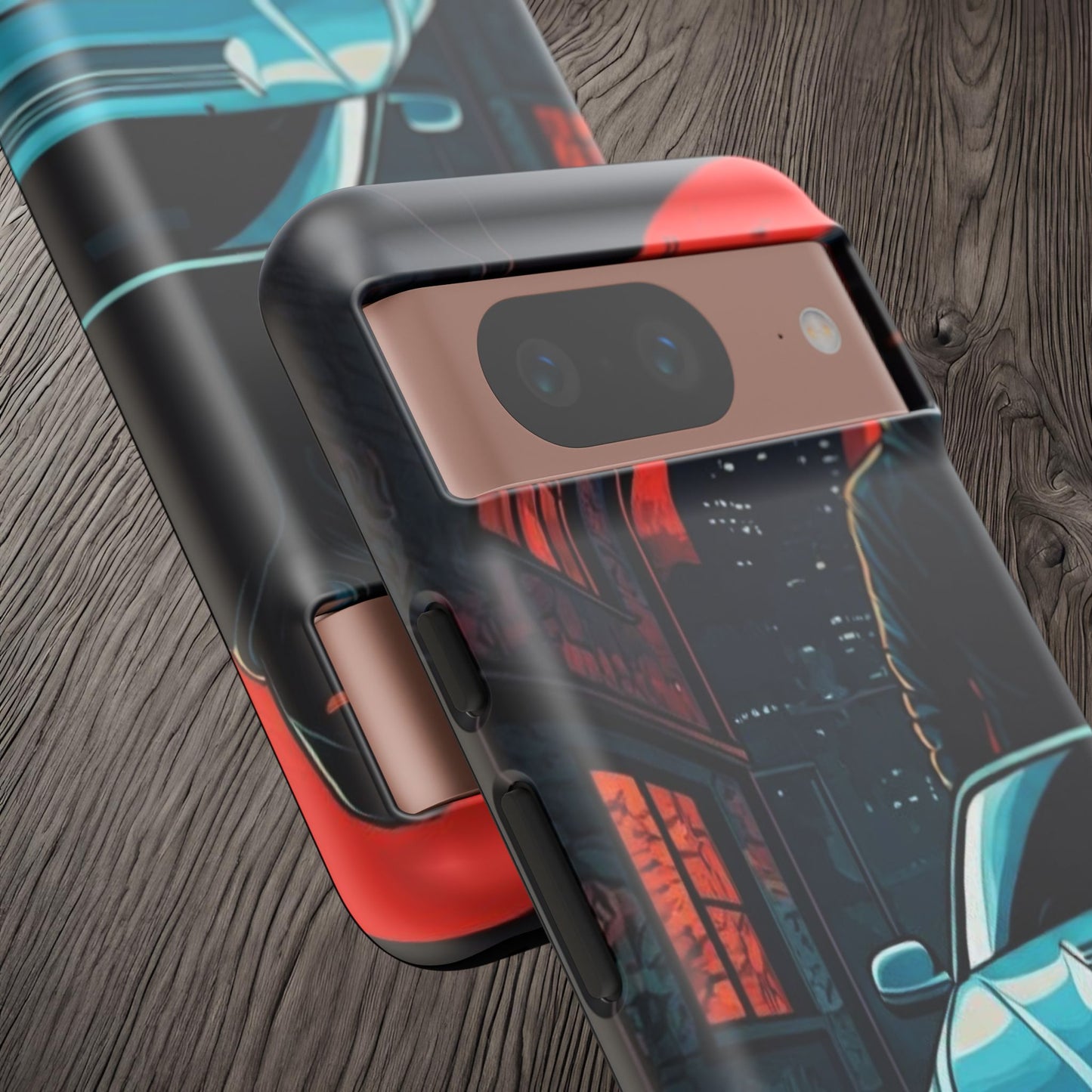 Nissan Skyline R34 Street Life-Dual Layer Ultra Tough Phone Case Printify by The Night Shift Automotive Apparel