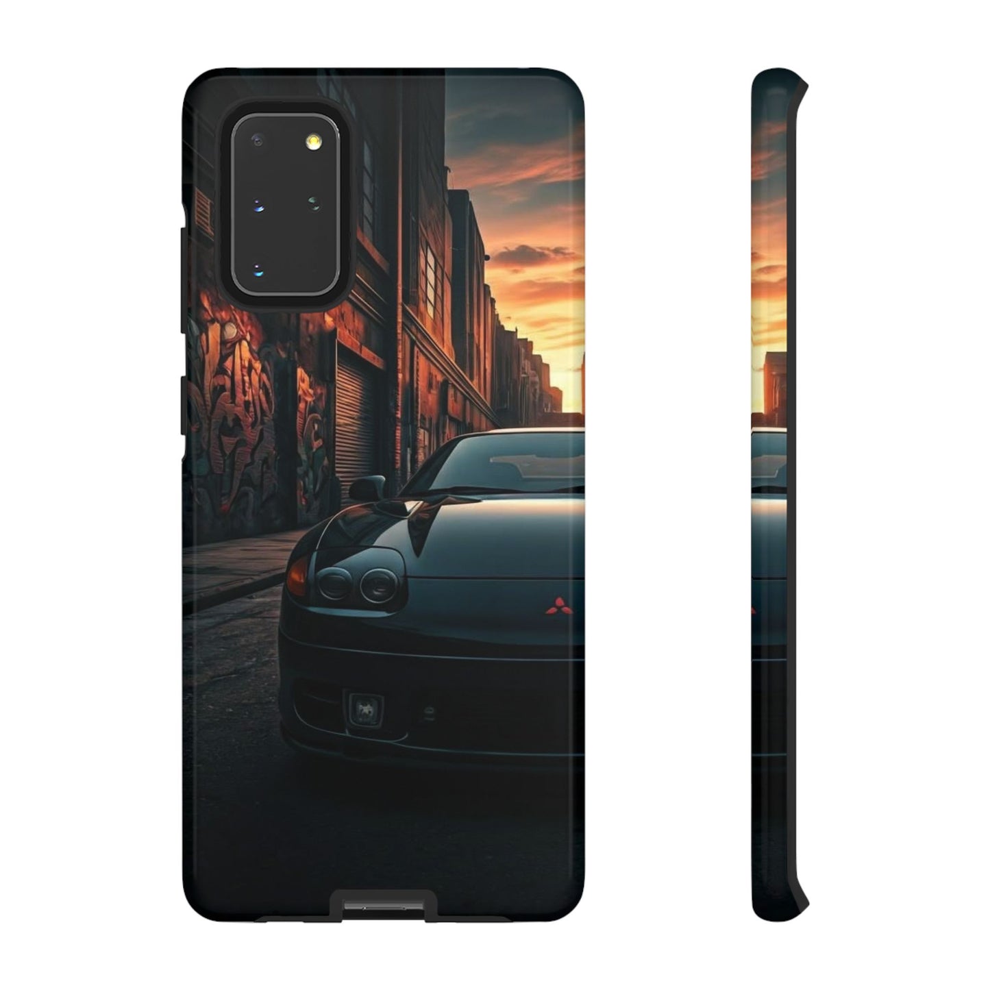 Mitsubishi 3000GT VR4 Street Life-Dual Layer Ultra Tough Phone Case Samsung Galaxy S20+ Glossy Printify by The Night Shift Automotive Apparel