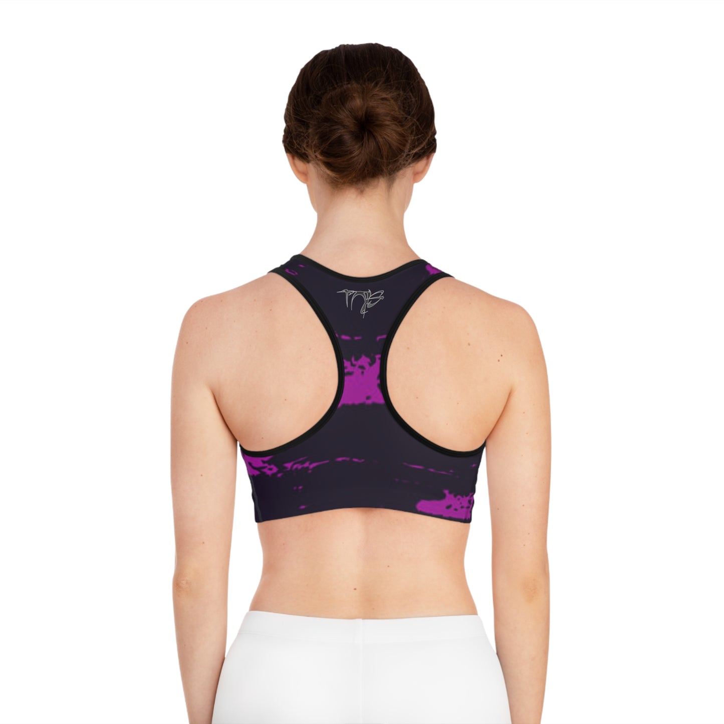 Women's Sports Bra Printify by The Night Shift Automotive Apparel