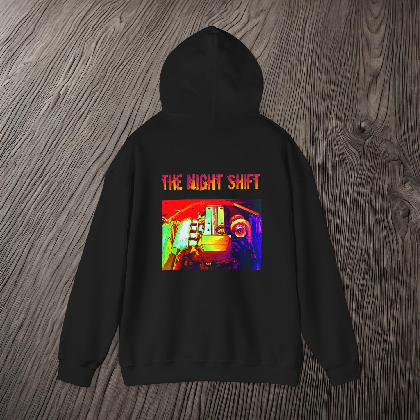 3S-GE Beams Turbo Synthwave-Premium, Ultra Soft Unisex Hoodie Printify by The Night Shift Automotive Apparel