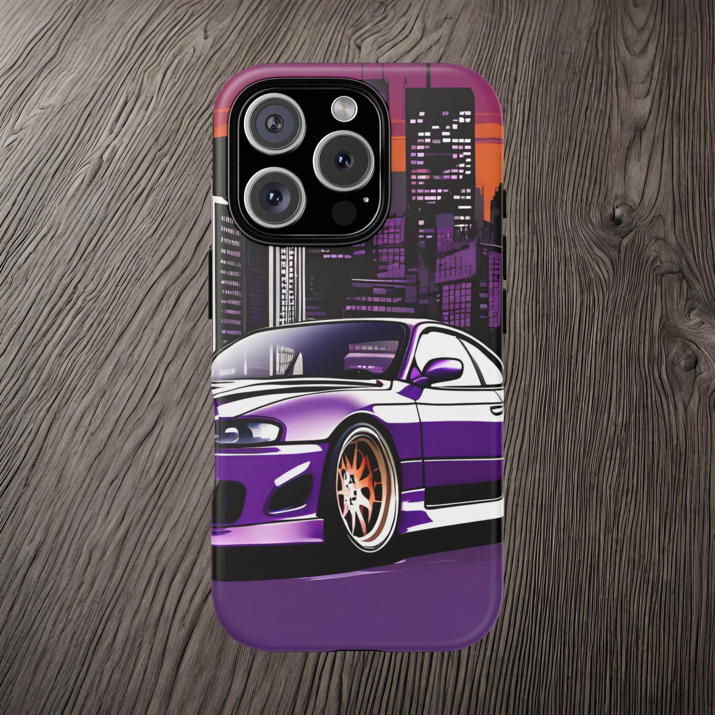 Nissan 240sx S15-Dual Layer Ultra Tough Phone Case Printify by The Night Shift Automotive Apparel