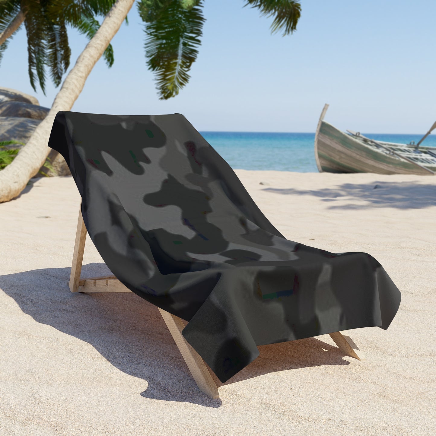 Premium Beach & Shower Towel 36" × 72" Printify by The Night Shift Automotive Apparel