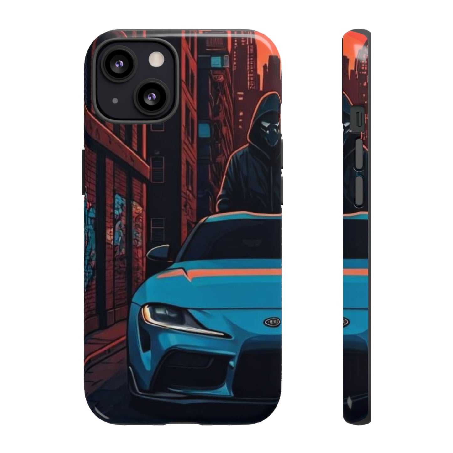 Toyota Supra MK-V Street Life-Dual Layer Ultra Tough Phone Case Printify by The Night Shift Automotive Apparel