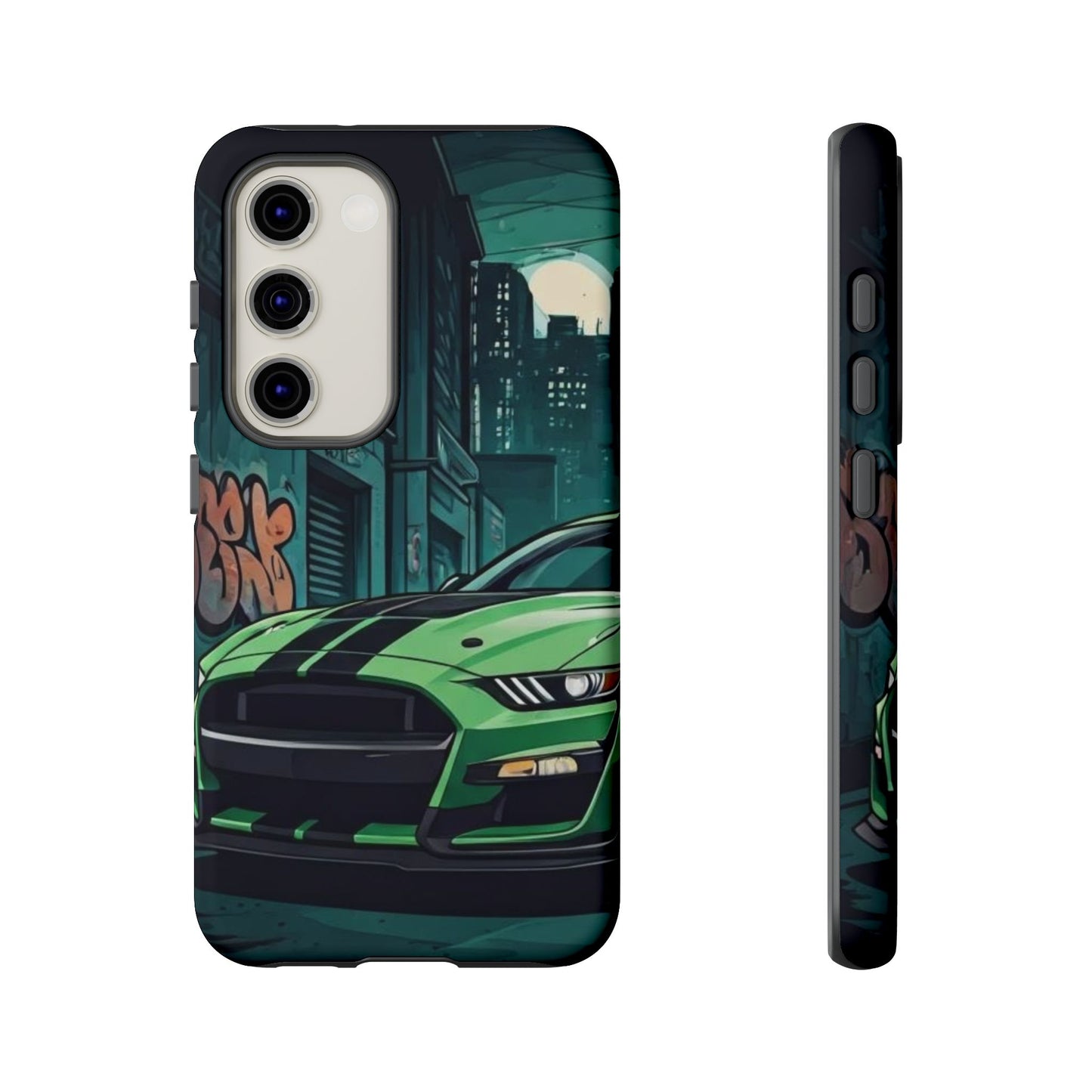 Ford Mustang Shelby GT500 Street Life-Dual Layer Ultra Tough Phone Case Printify by The Night Shift Automotive Apparel