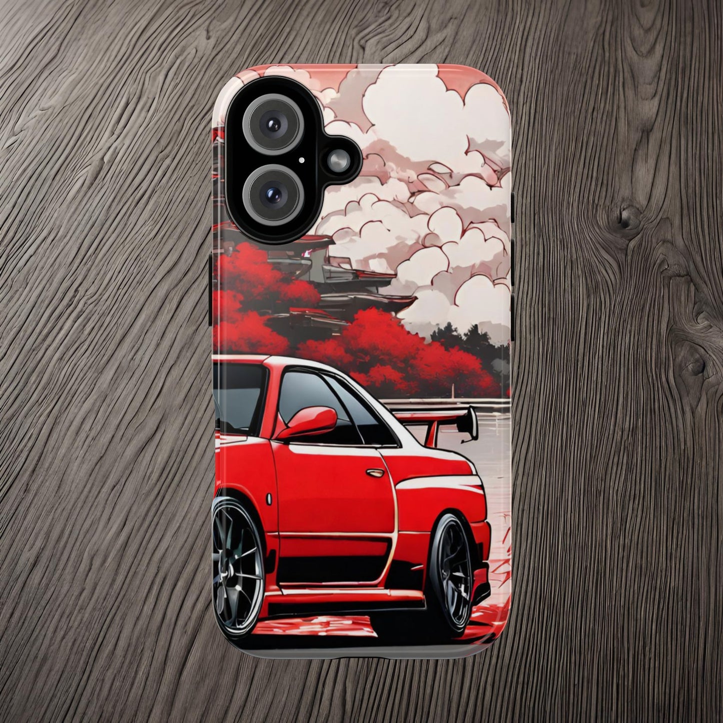 Nissan Skyline R34-Dual Layer Ultra Tough Phone Case Printify by The Night Shift Automotive Apparel