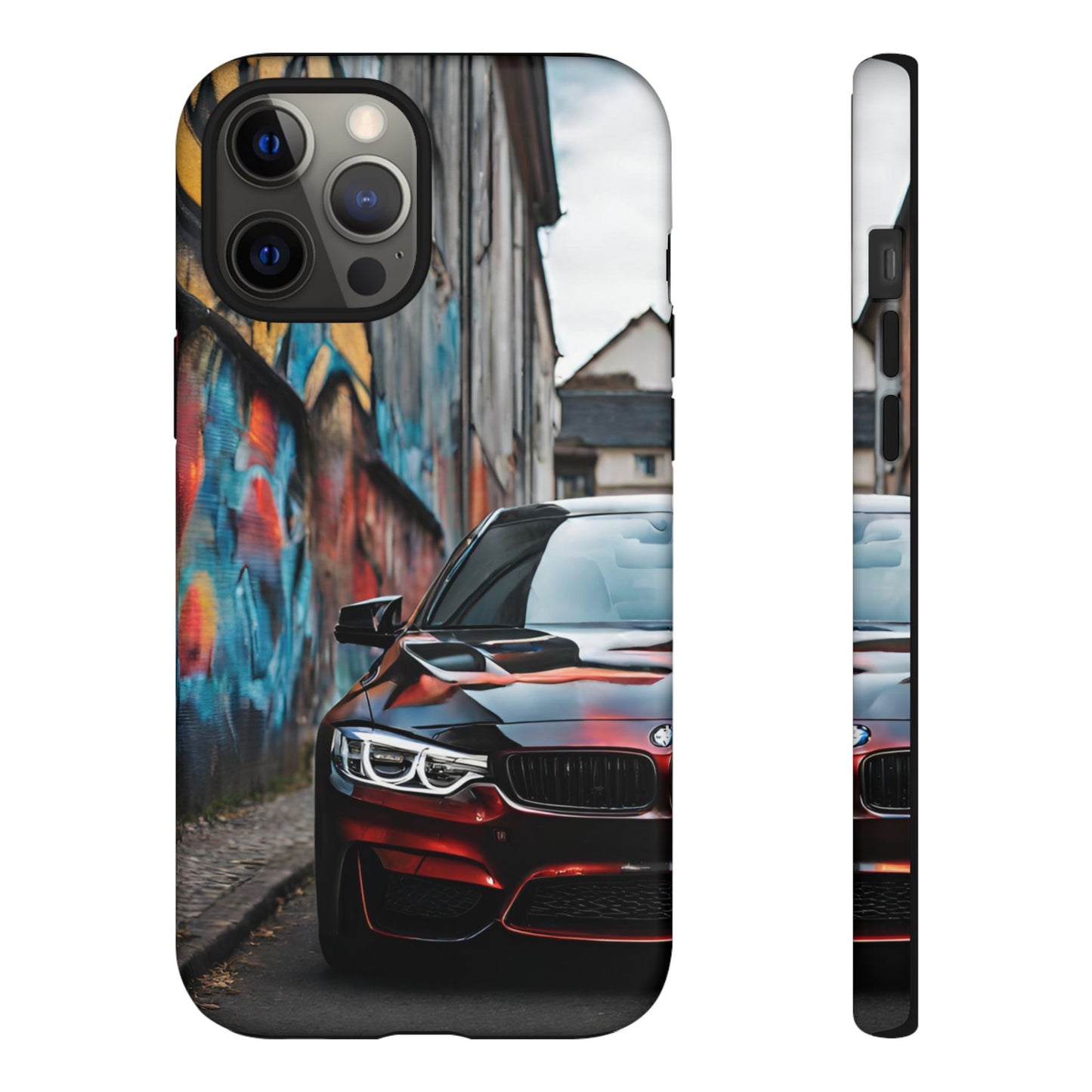BMW M3/M4-Dual Layer Ultra Tough Phone Case iPhone 12 Pro Max Matte Printify by The Night Shift Automotive Apparel