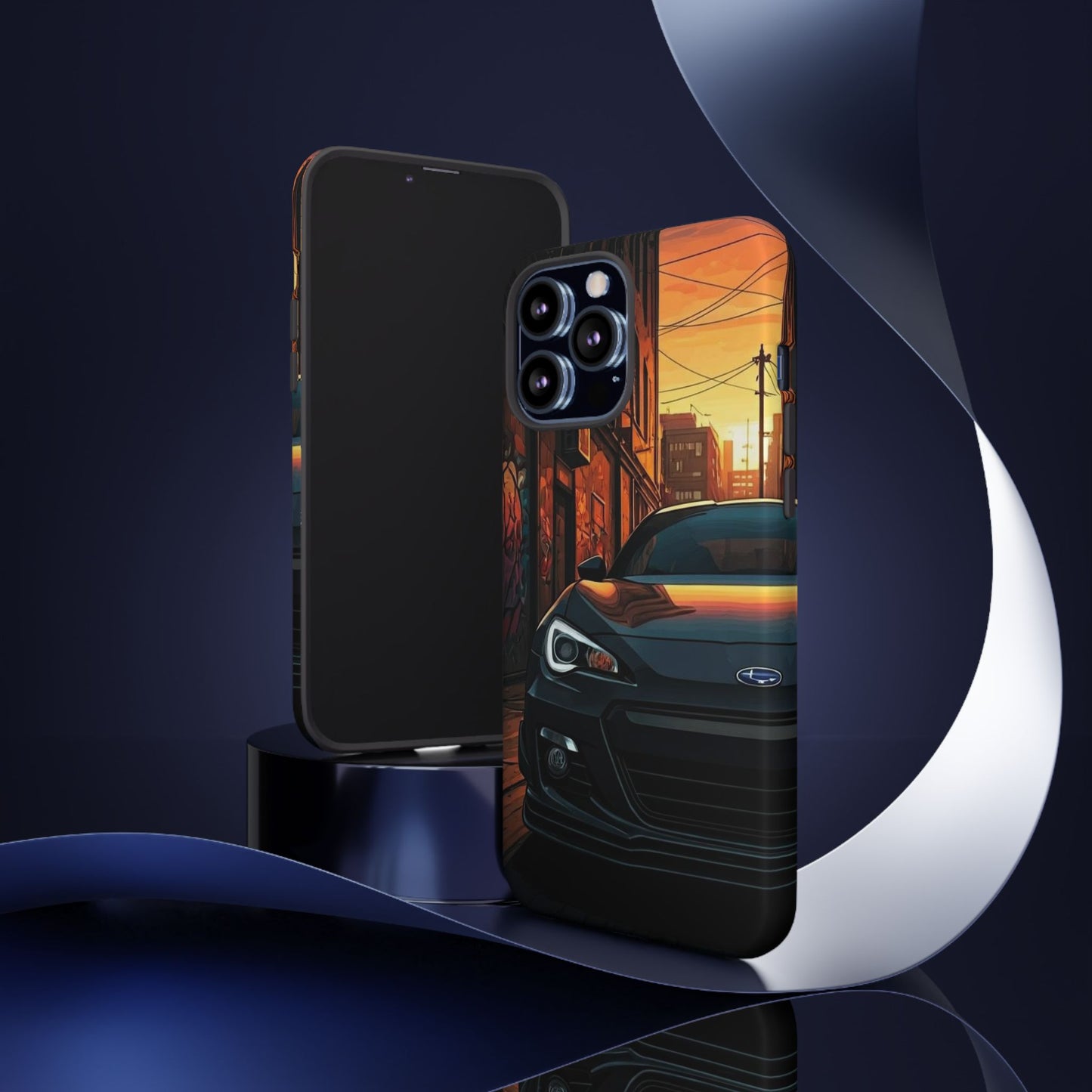 Subaru BRZ Street Life-Dual Layer Ultra Tough Phone Case iPhone 13 Pro Max Matte Printify by The Night Shift Automotive Apparel