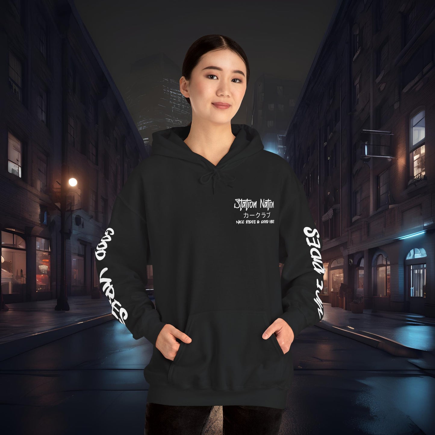 Station Nation-Ultra Soft, Premium Hoodie