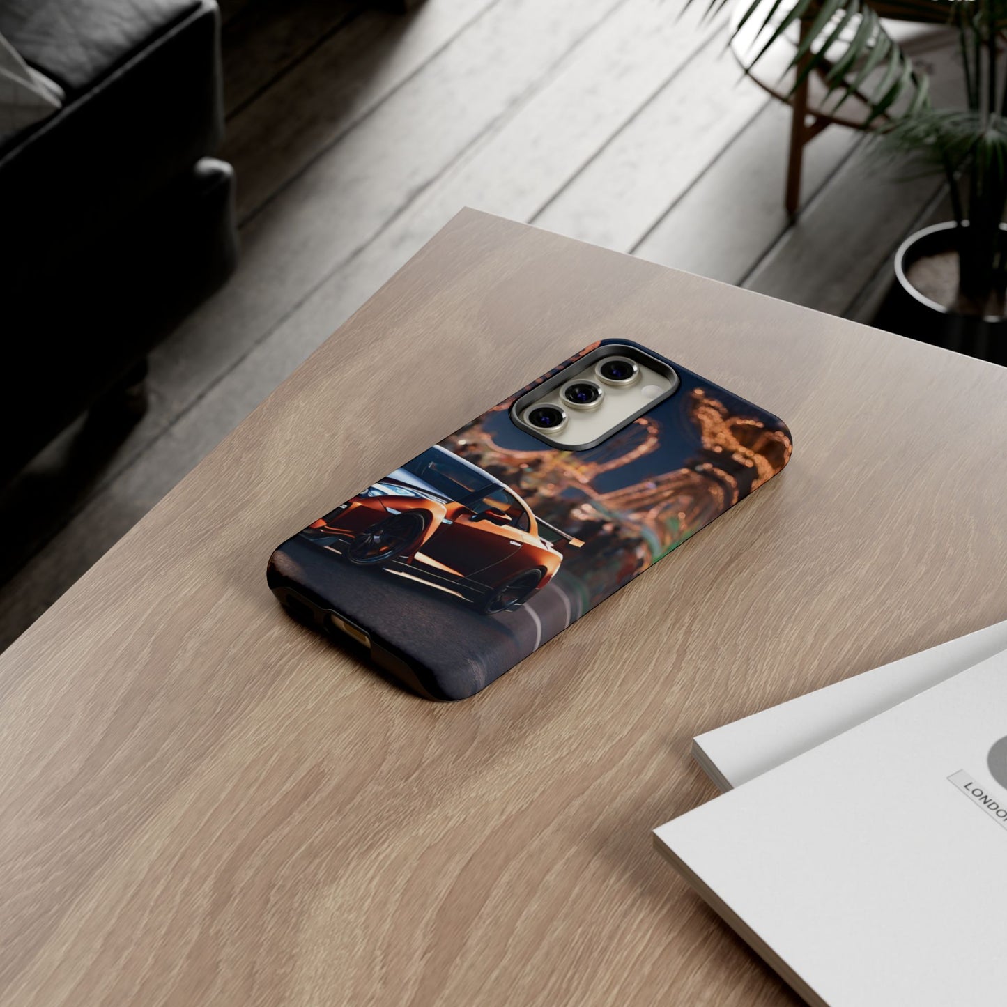 Nissan GTR R35-Dual Layer Ultra Tough Phone Case Samsung Galaxy S23 Matte Printify by The Night Shift Automotive Apparel