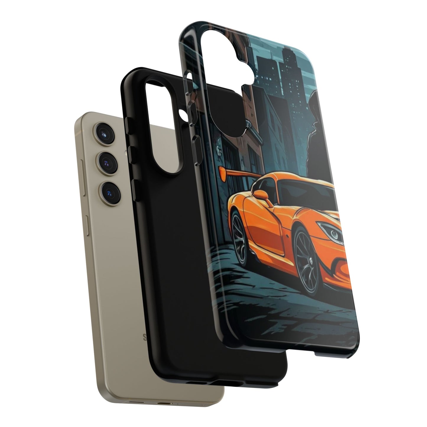 Dodge Viper SRT-10 Street Life-Dual Layer Ultra Tough Phone Case Printify by The Night Shift Automotive Apparel