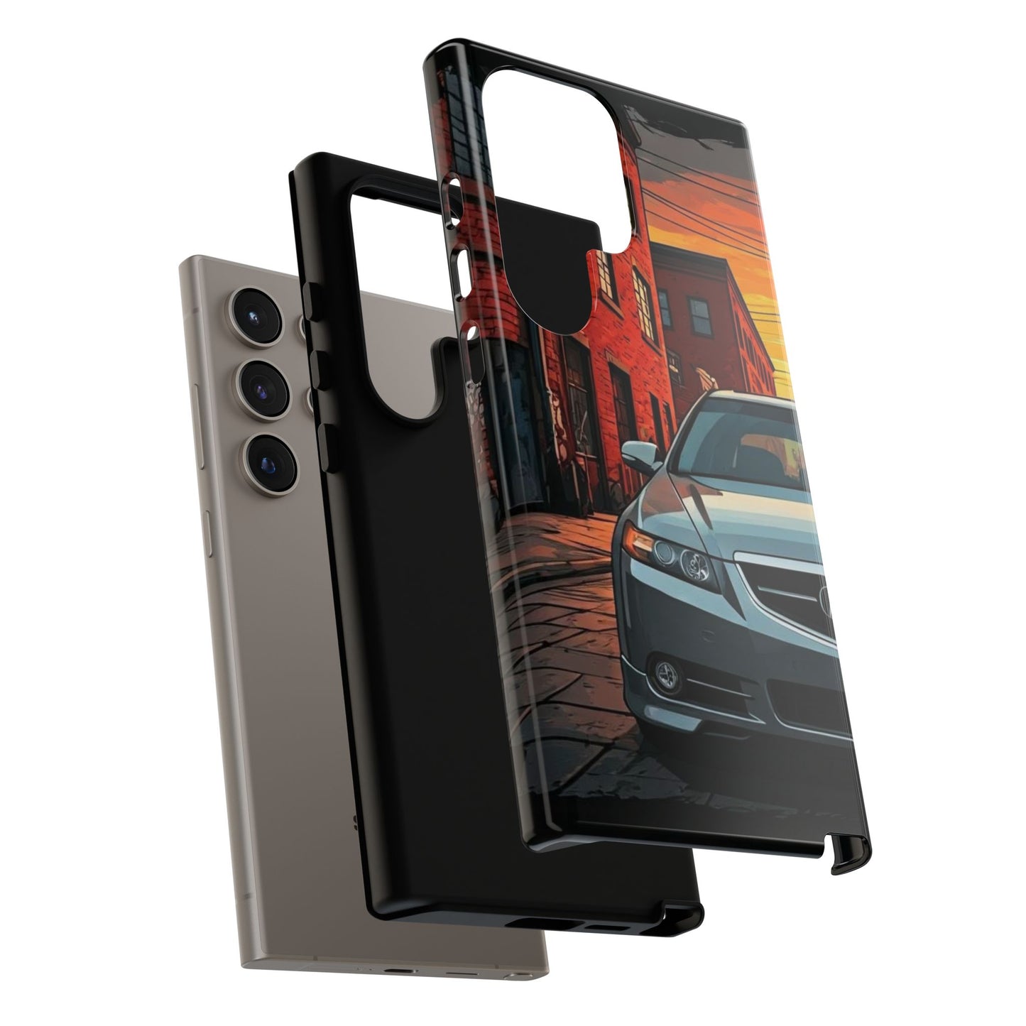 Acura TL Street Life-Dual Layer Ultra Tough Phone Case Printify by The Night Shift Automotive Apparel