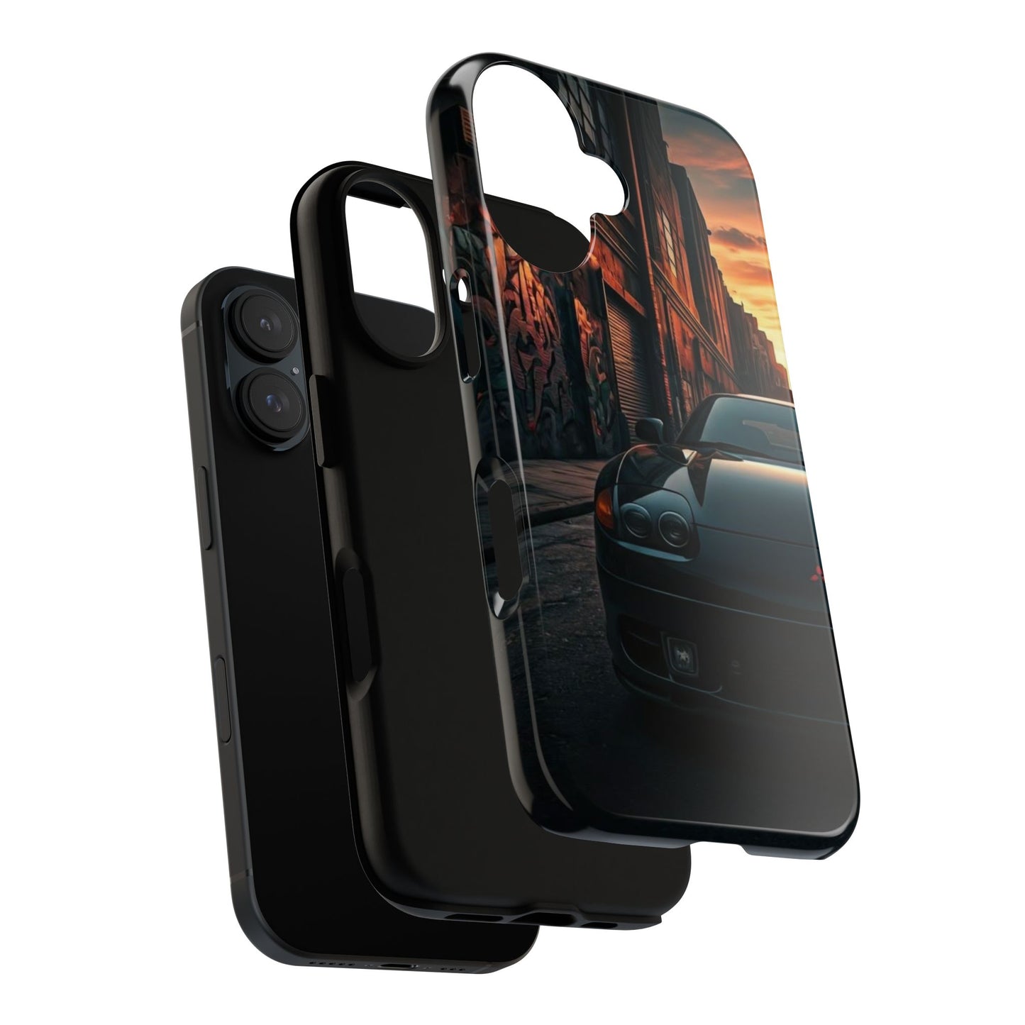 Mitsubishi 3000GT VR4 Street Life-Dual Layer Ultra Tough Phone Case Printify by The Night Shift Automotive Apparel