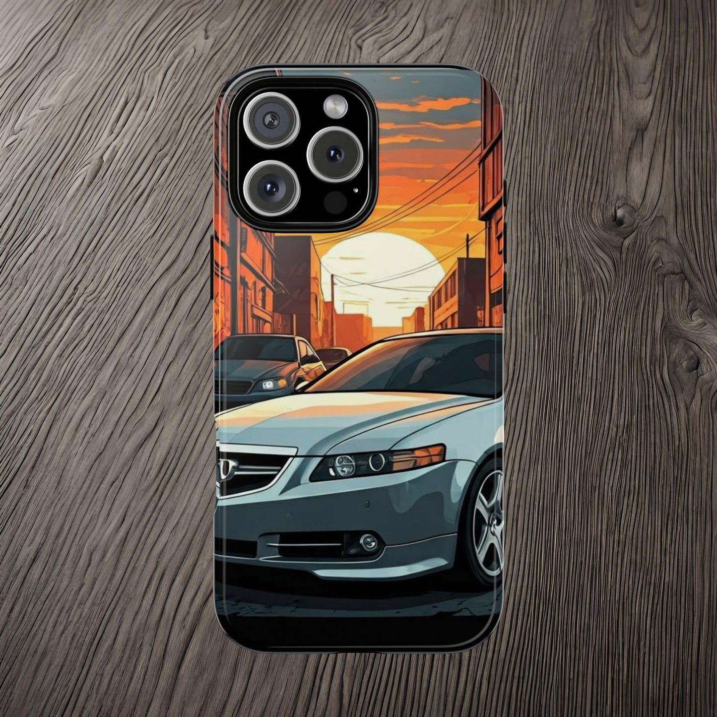 Acura TL Street Life-Dual Layer Ultra Tough Phone Case Printify by The Night Shift Automotive Apparel