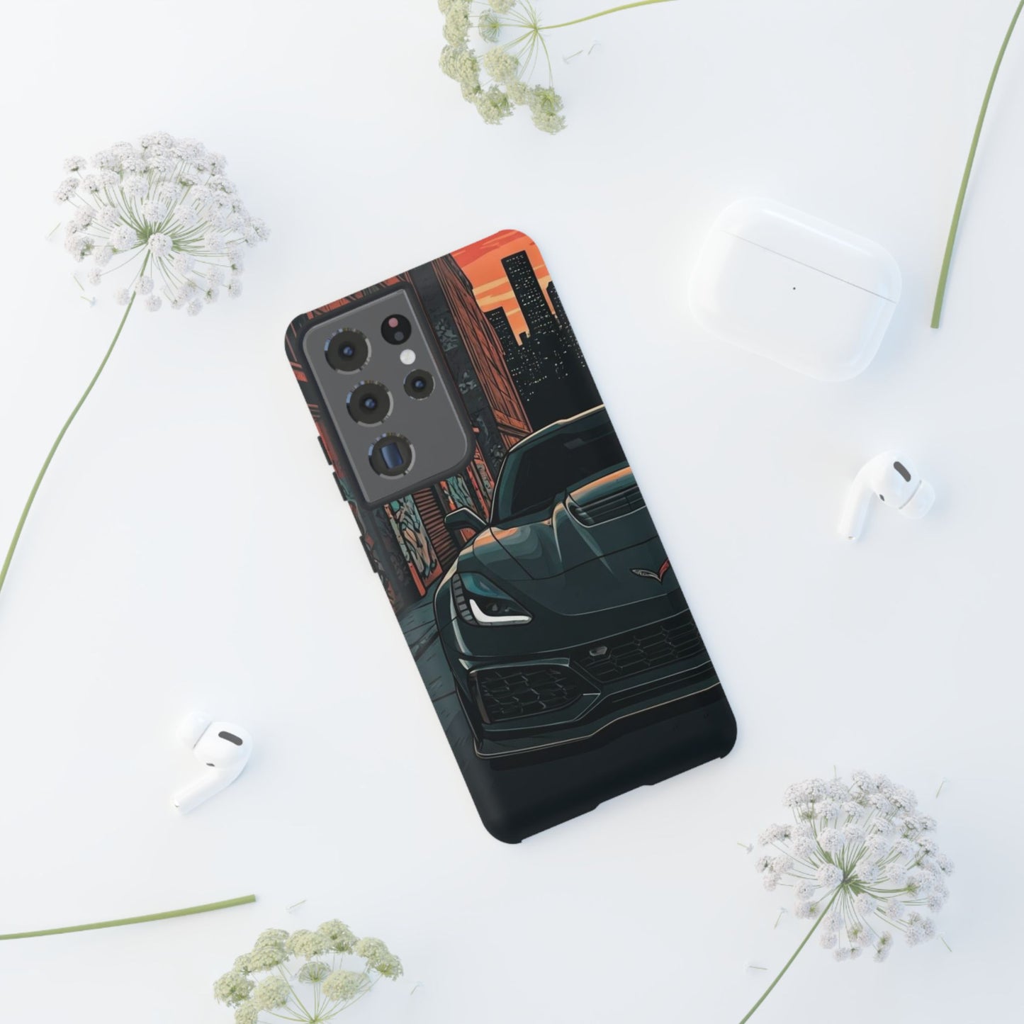 Chevy Corvette C7 Street Life-Dual Layer Ultra Tough Phone Case Printify by The Night Shift Automotive Apparel