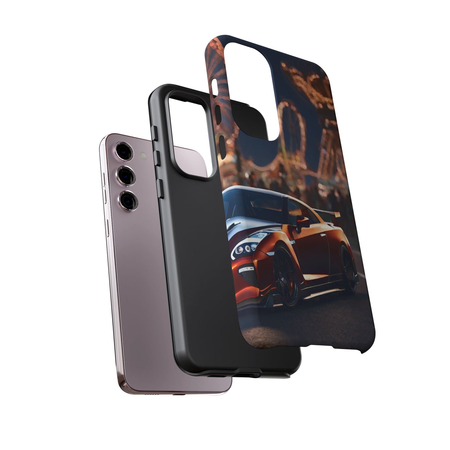 Nissan GTR R35-Dual Layer Ultra Tough Phone Case Printify by The Night Shift Automotive Apparel