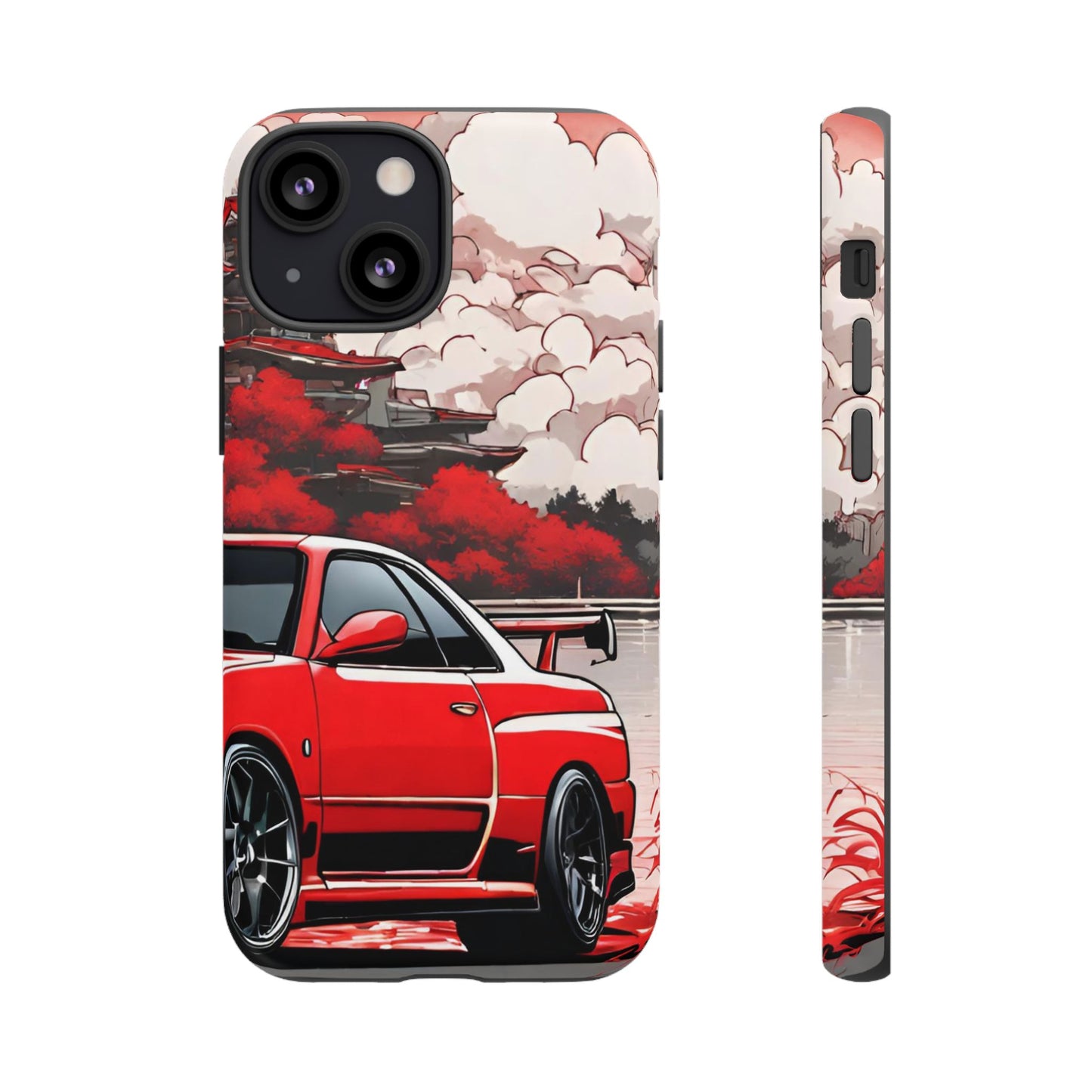 Nissan Skyline R34-Dual Layer Ultra Tough Phone Case Printify by The Night Shift Automotive Apparel