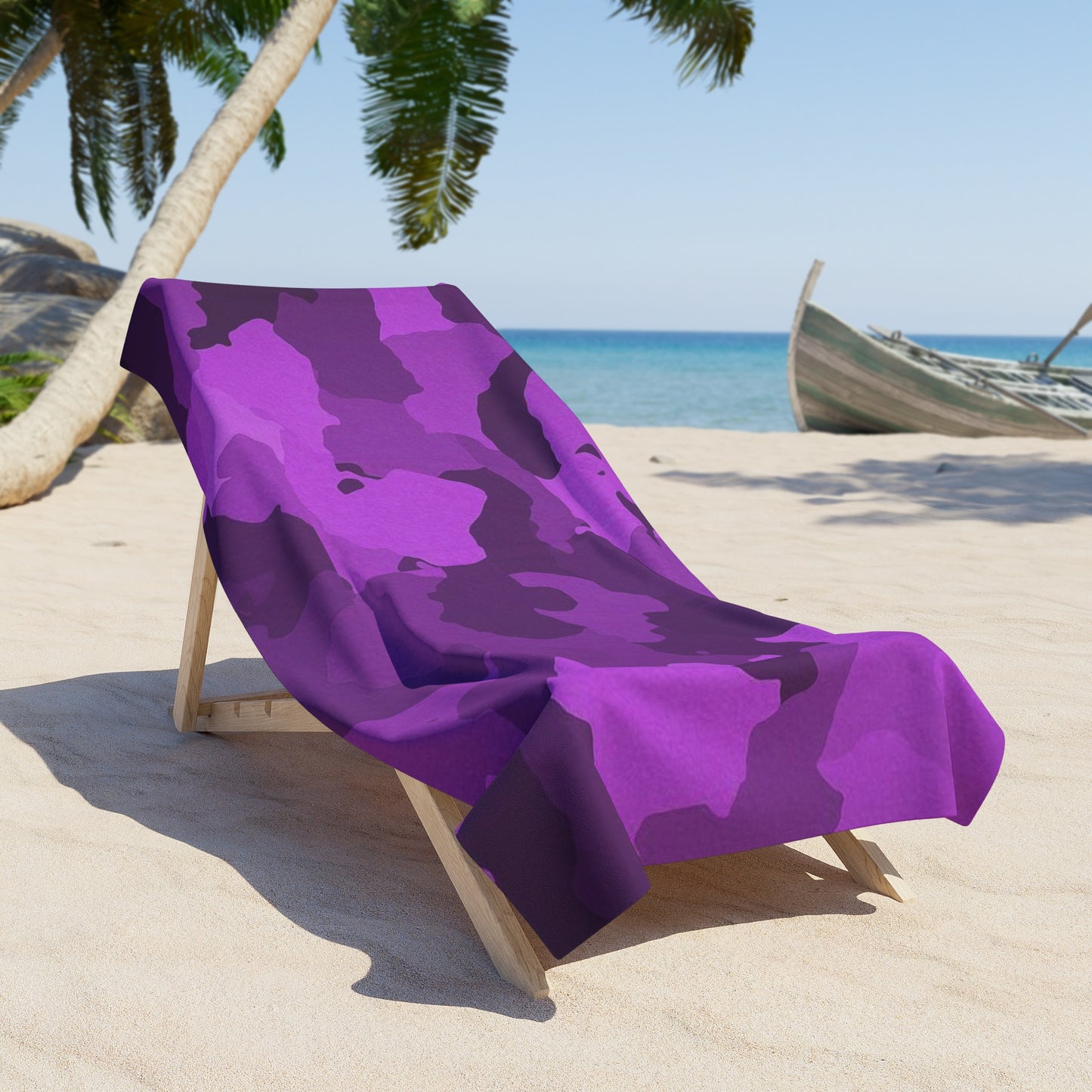 Premium Beach & Shower Towel 36" × 72" Printify by The Night Shift Automotive Apparel