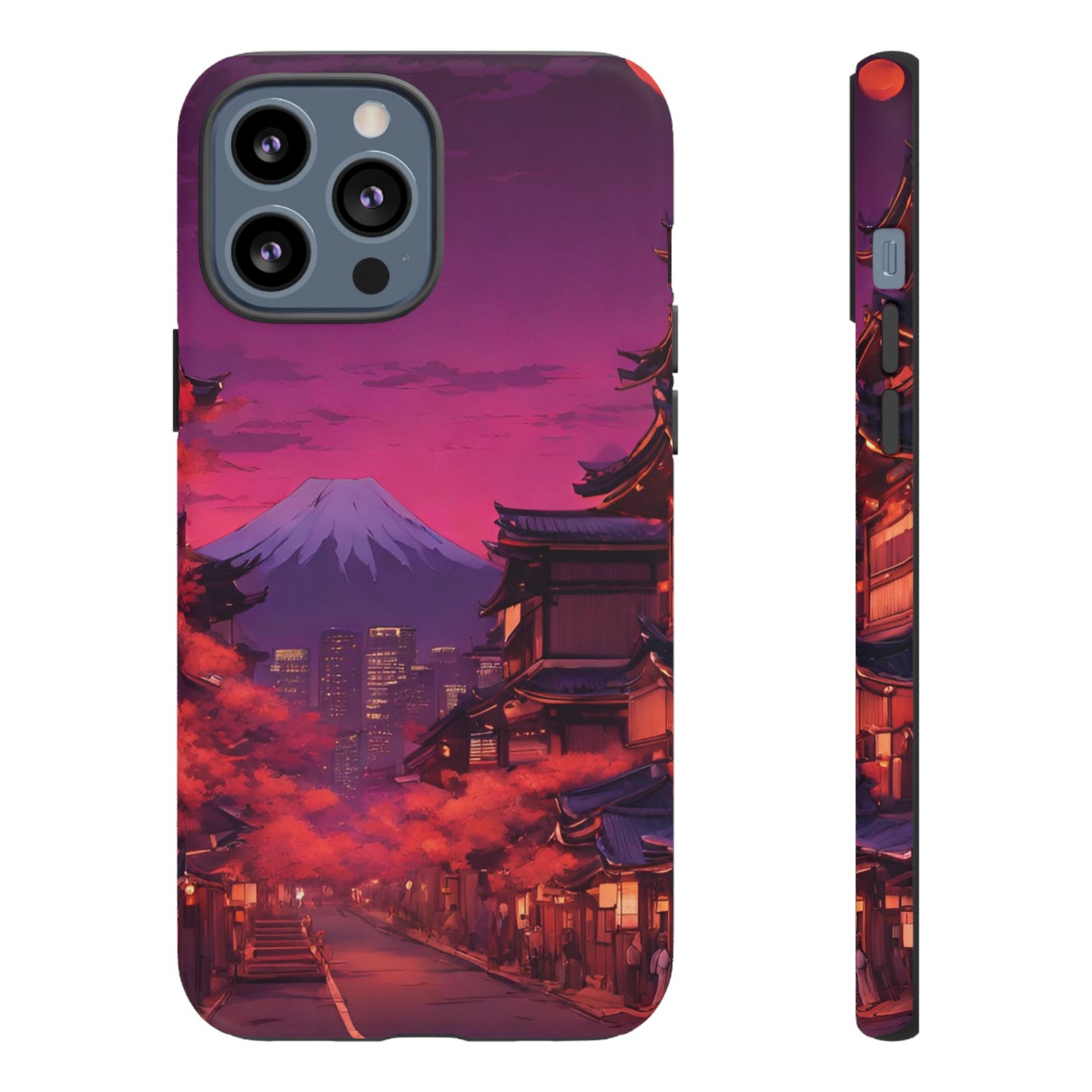 Traditional Japanese Village Countryside-Dual Layer Ultra Tough Phone Case Printify by The Night Shift Automotive Apparel