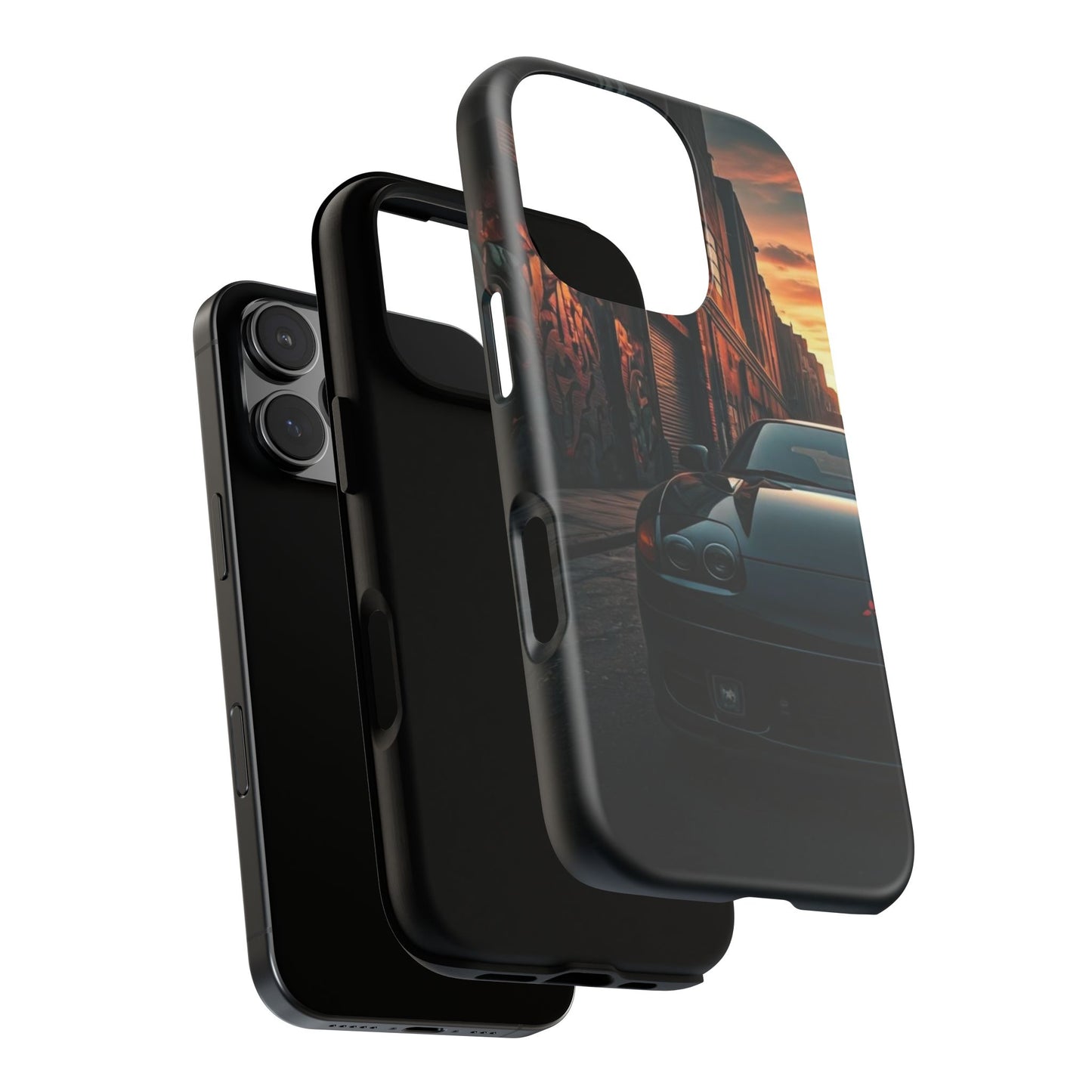 Mitsubishi 3000GT VR4 Street Life-Dual Layer Ultra Tough Phone Case Printify by The Night Shift Automotive Apparel