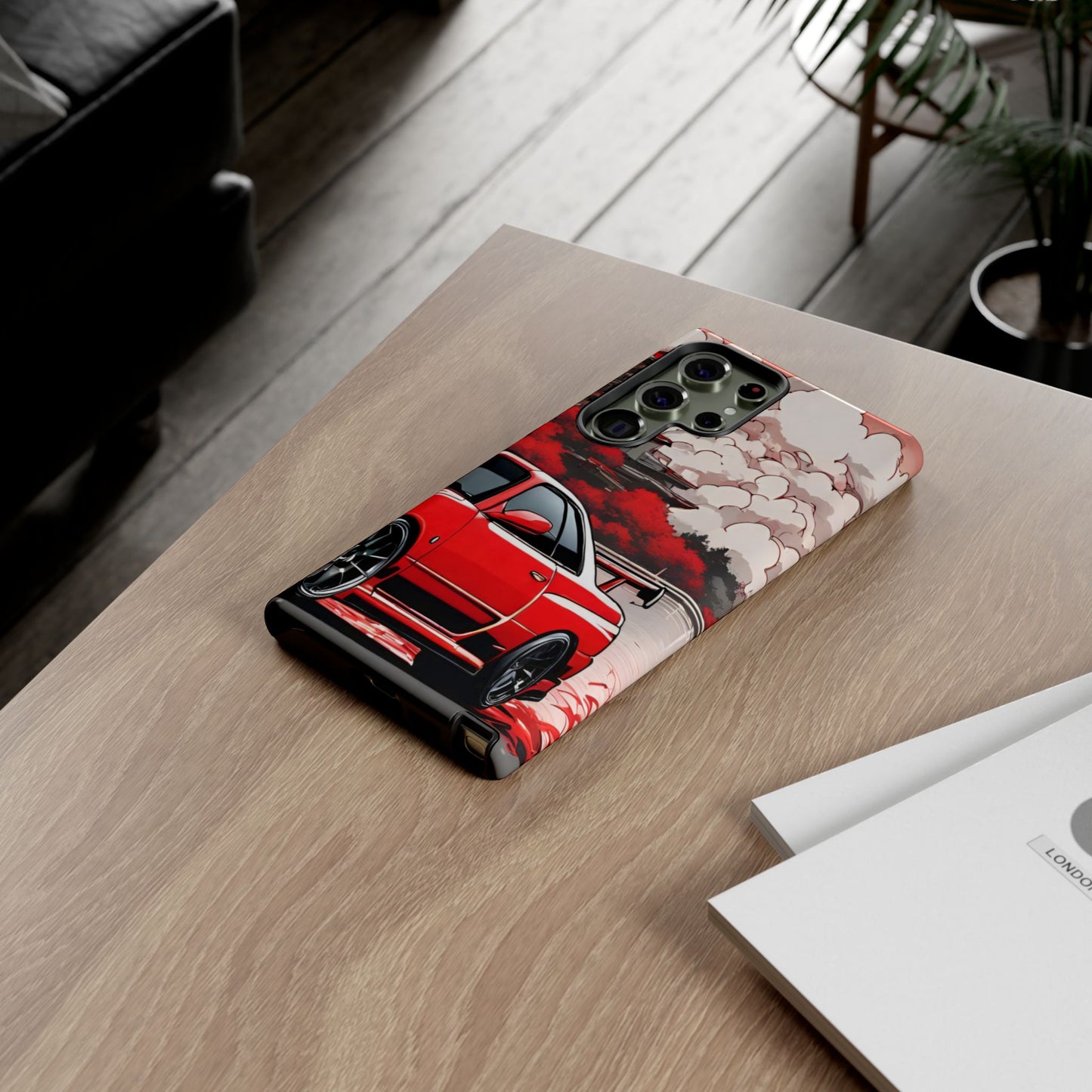 Nissan Skyline R34-Dual Layer Ultra Tough Phone Case Samsung Galaxy S23 Ultra Glossy Printify by The Night Shift Automotive Apparel