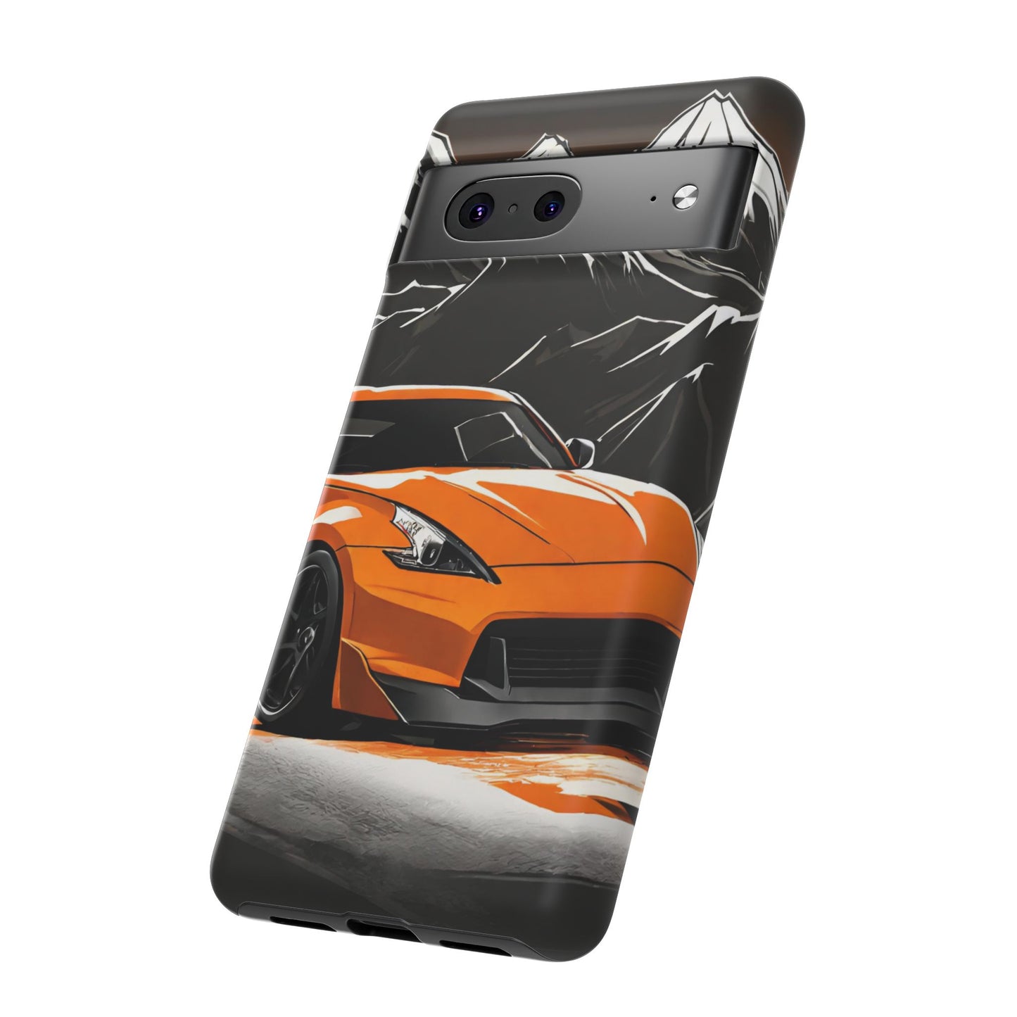Nissan 370Z Mt Fuji-Dual Layer Ultra Tough Phone Case Printify by The Night Shift Automotive Apparel