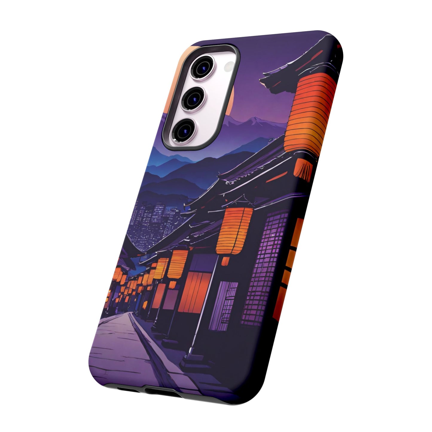Traditional Japanese Village Countryside-Dual Layer Ultra Tough Phone Case Printify by The Night Shift Automotive Apparel
