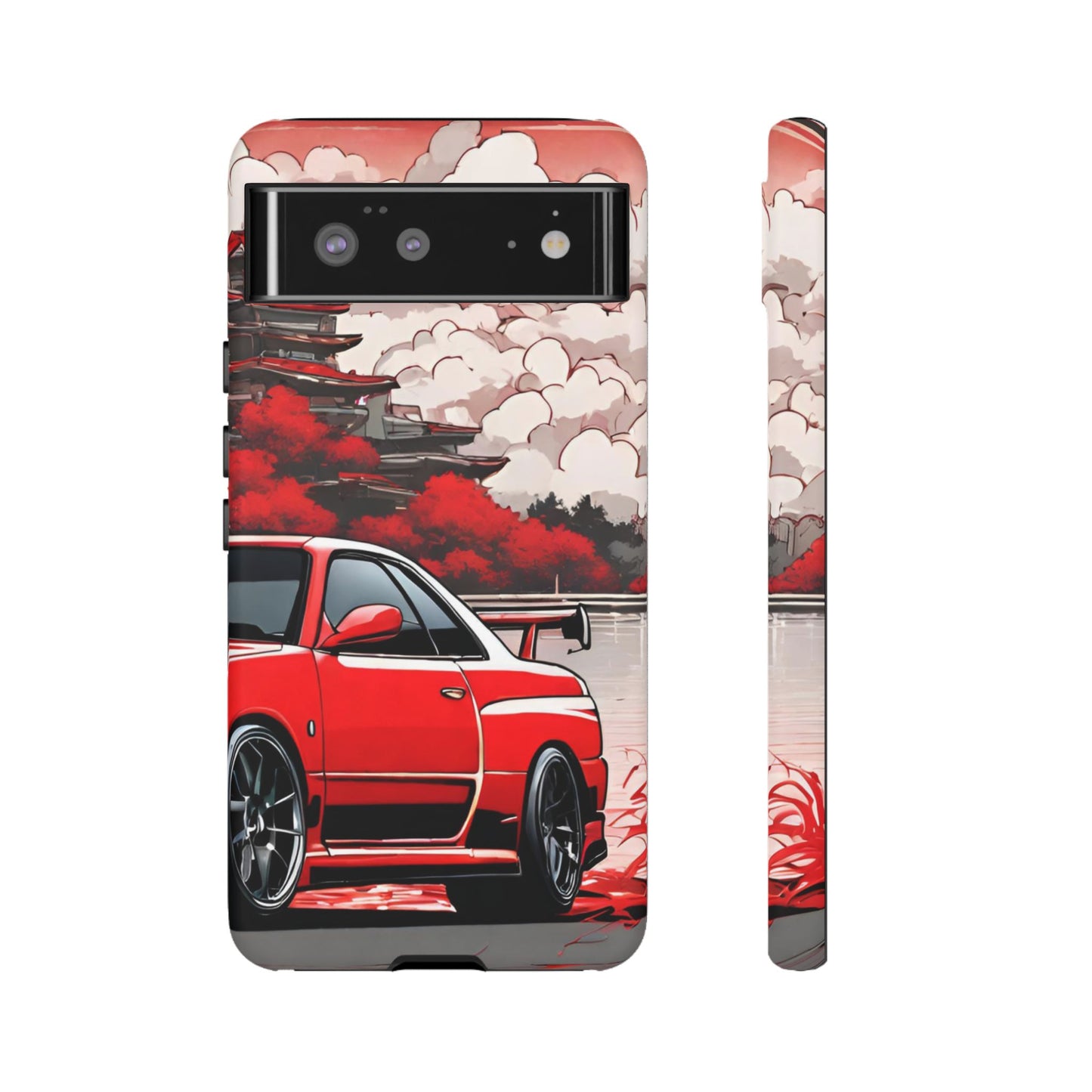 Nissan Skyline R34-Dual Layer Ultra Tough Phone Case Printify by The Night Shift Automotive Apparel