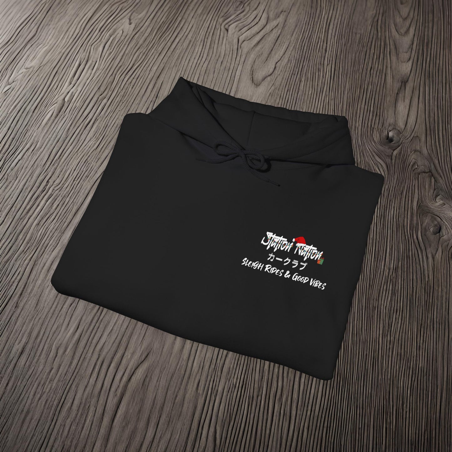 🎁 Christmas Limited Edition Station Nation-Ultra Soft, Premium Hoodie Printify by The Night Shift Automotive Apparel