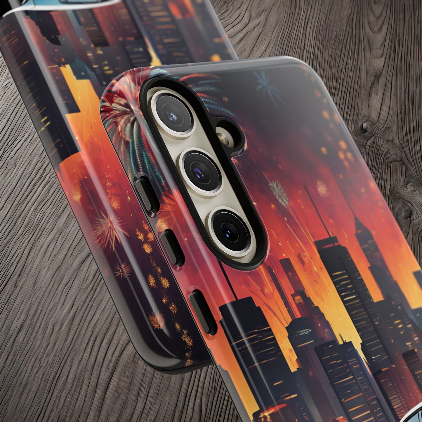 Volkswagon Golf GTI Fireworks-Dual Layer Ultra Tough Phone Case Printify by The Night Shift Automotive Apparel